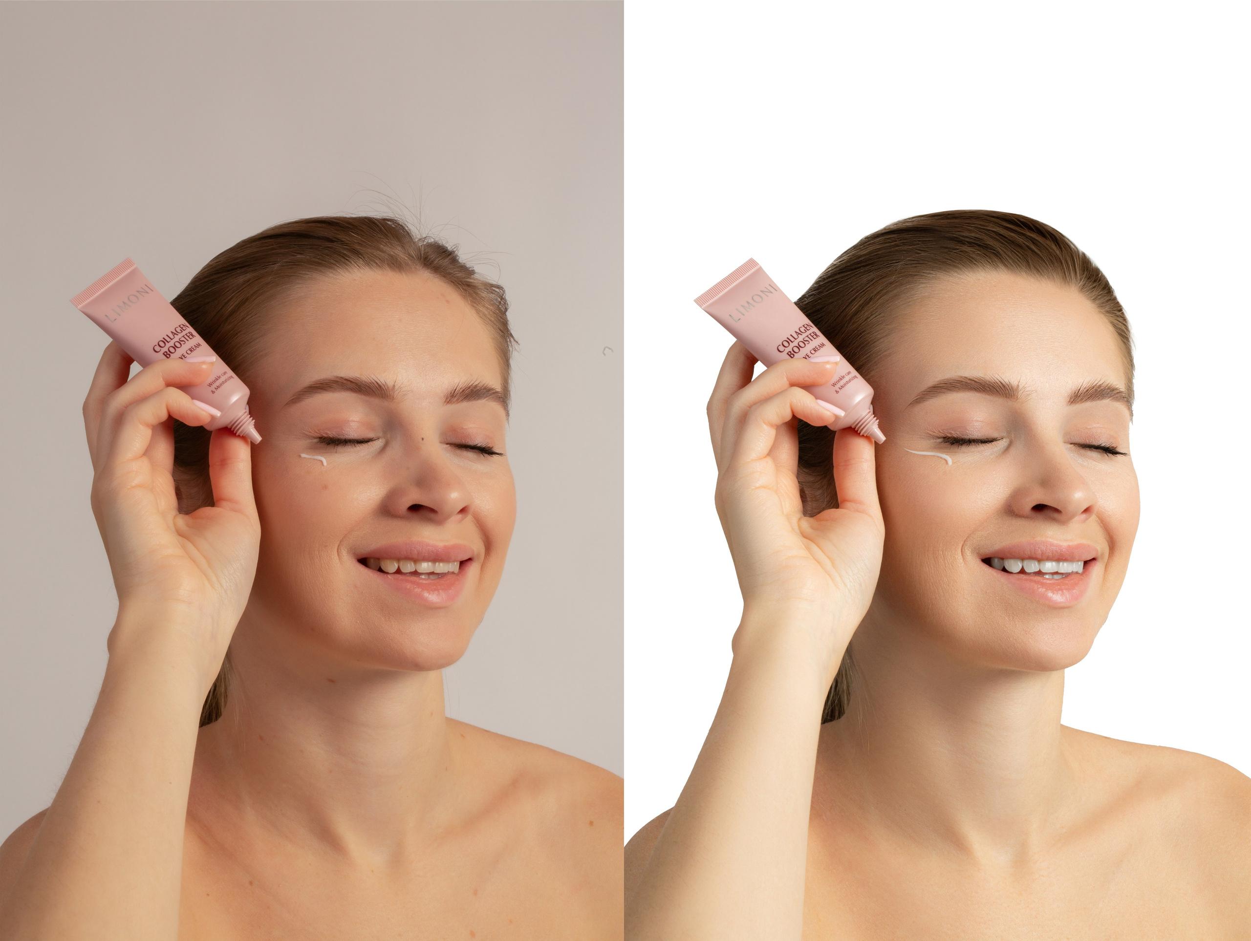 Профессиональная обработка портретов для рекламы косметики | Студия SVITHART