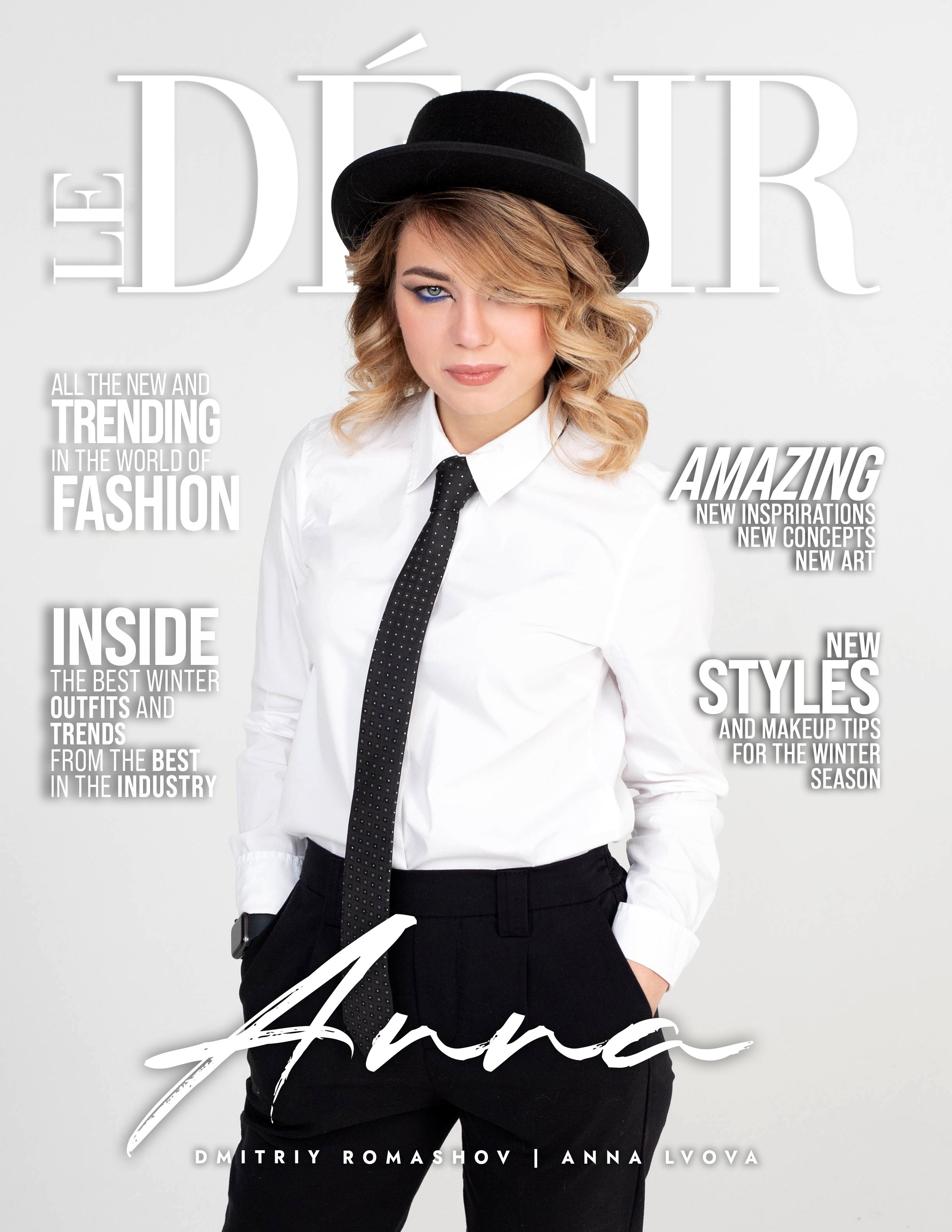 Обложки журналов. Фотограф в Москве Дмитрий Ромашов