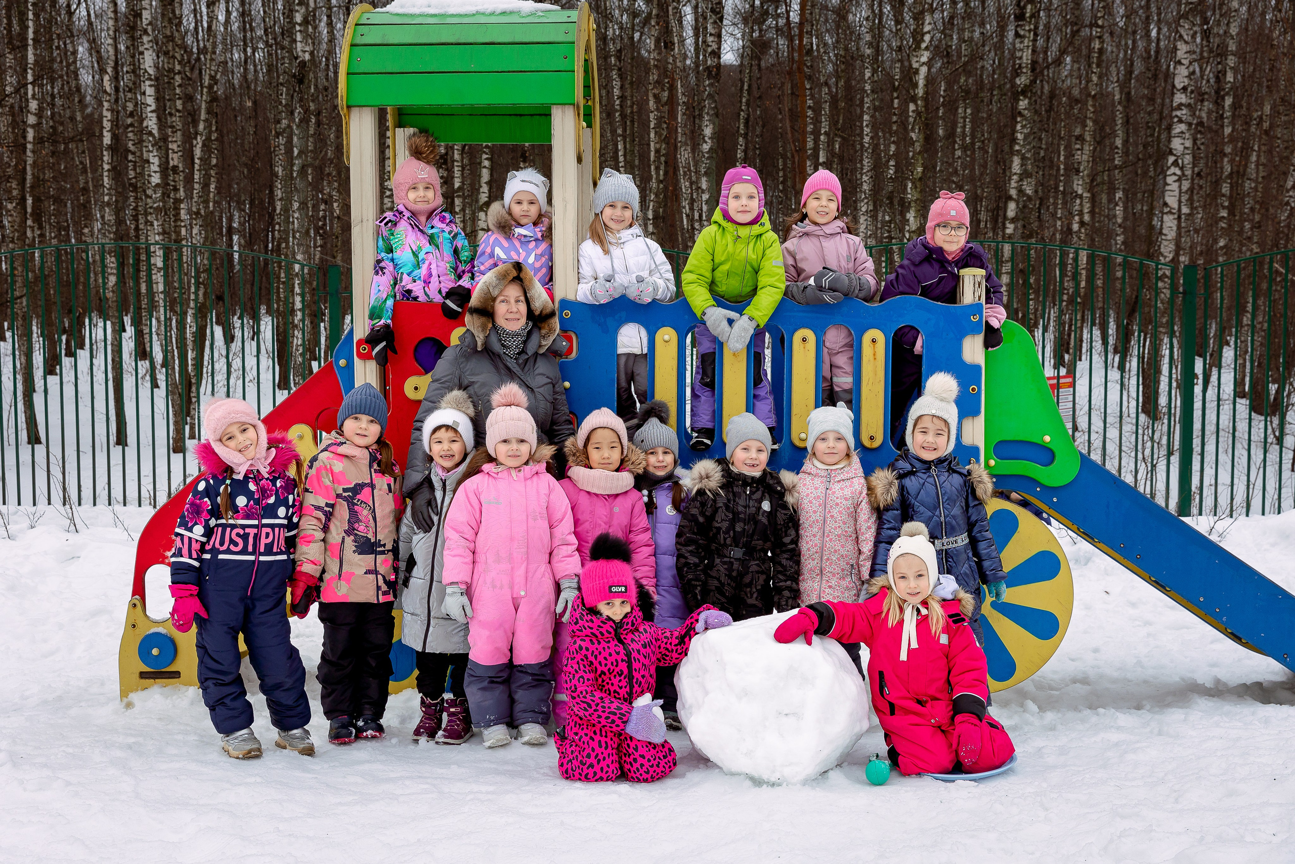 День в саду. Семейный и детский фотограф Комина Елена, Власиха, Одинцово