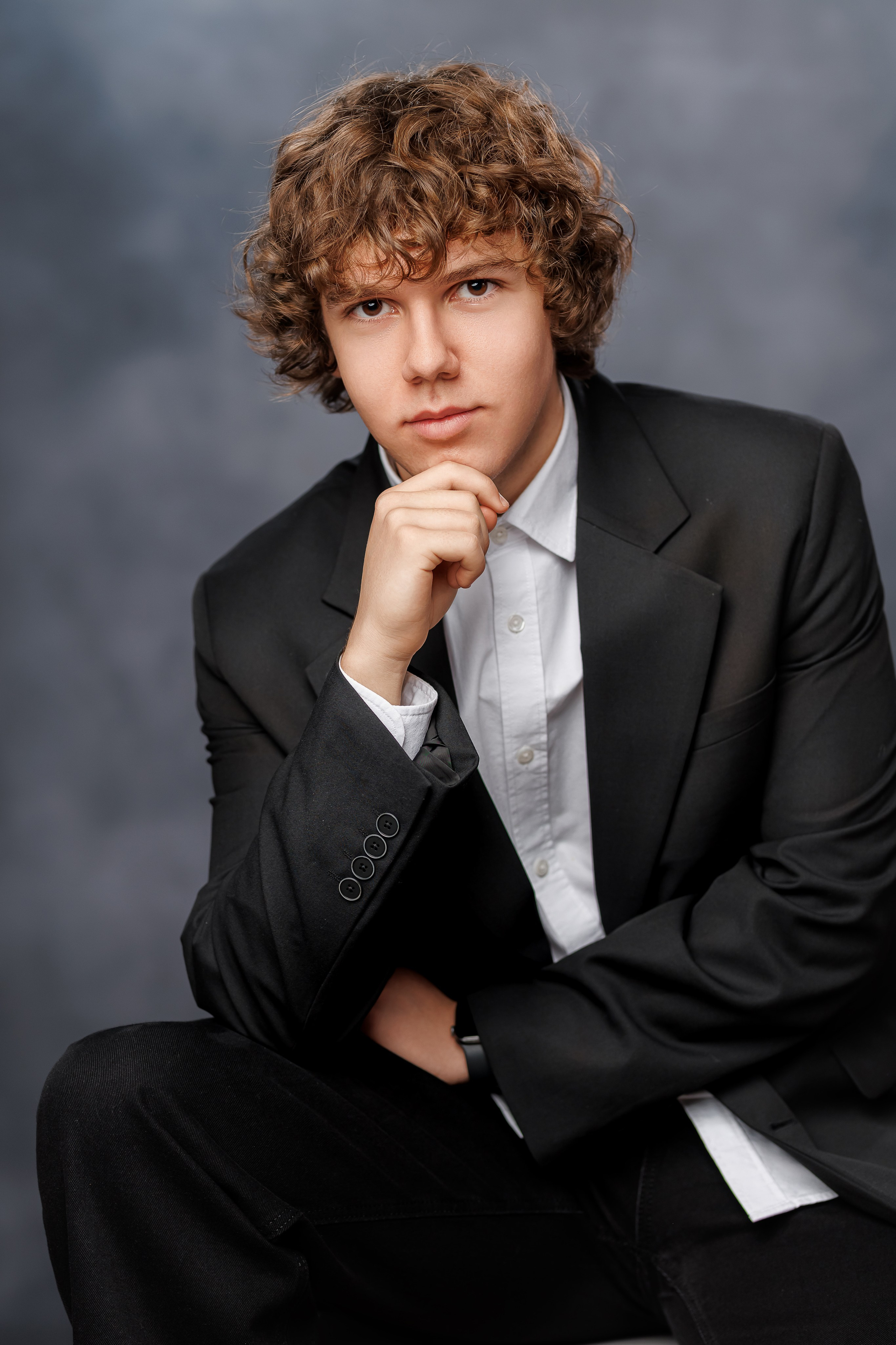 Портреты на однотонном фоне. Семейный и детский фотограф Комина Елена, Власиха, Одинцово