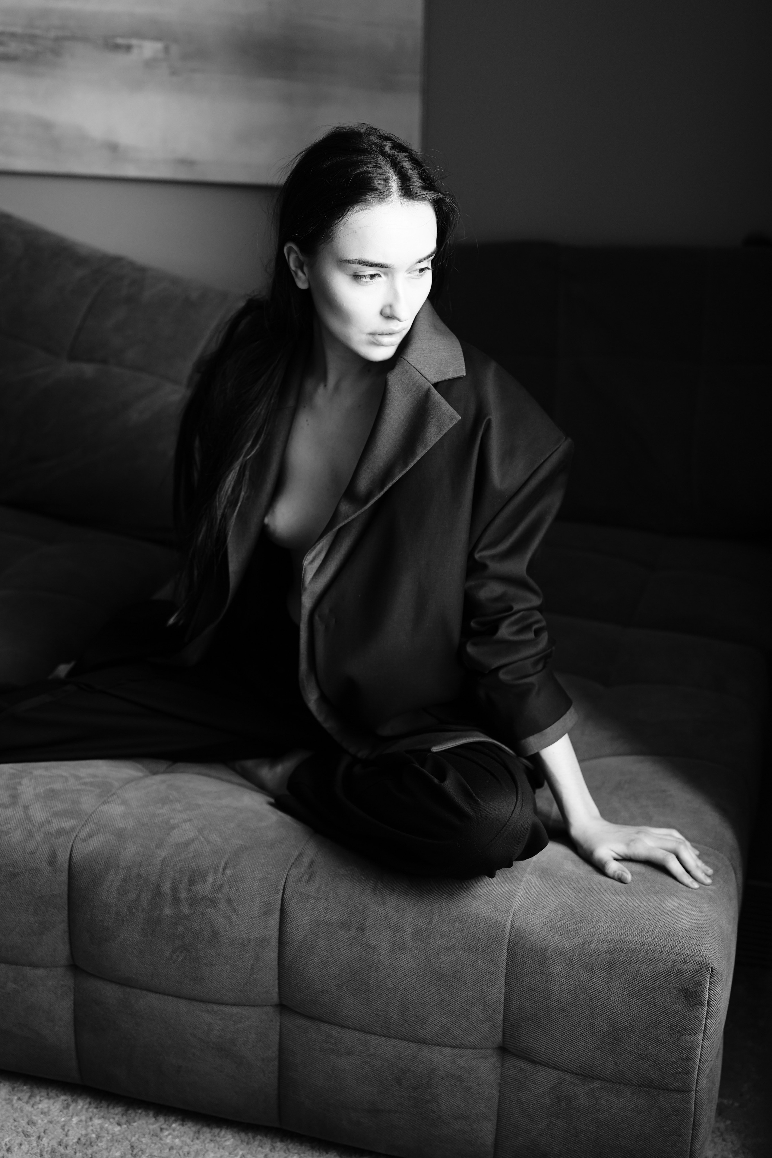 Женская портретная фотосессия. Портретный и семейный фотограф в Санкт-Петербурге и Москве Коробка Анна