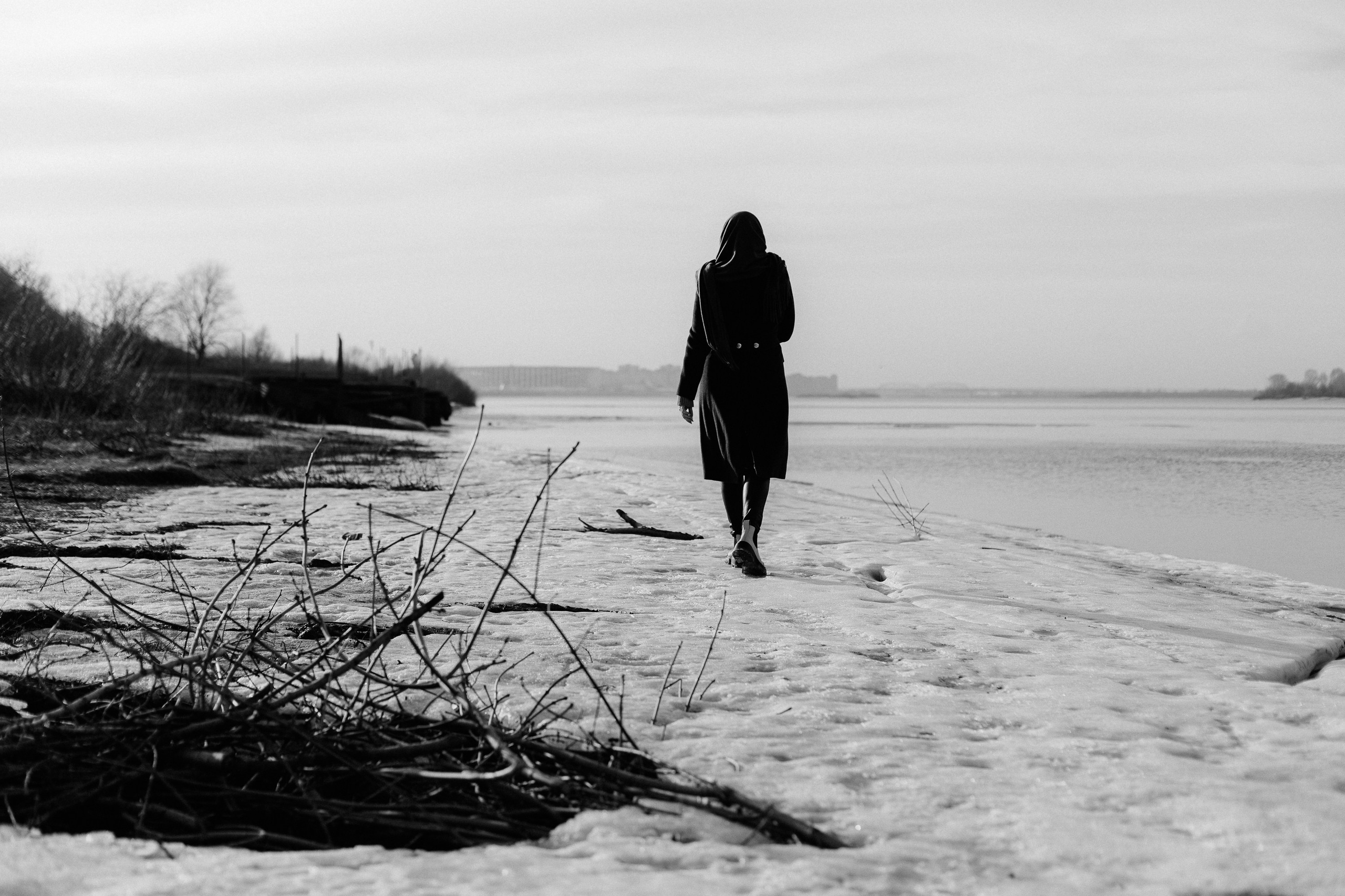 Индивидуальная фотосессия у реки. Женский портретный фотограф в Нижнем Новгороде и Москве, Юлия Балашова