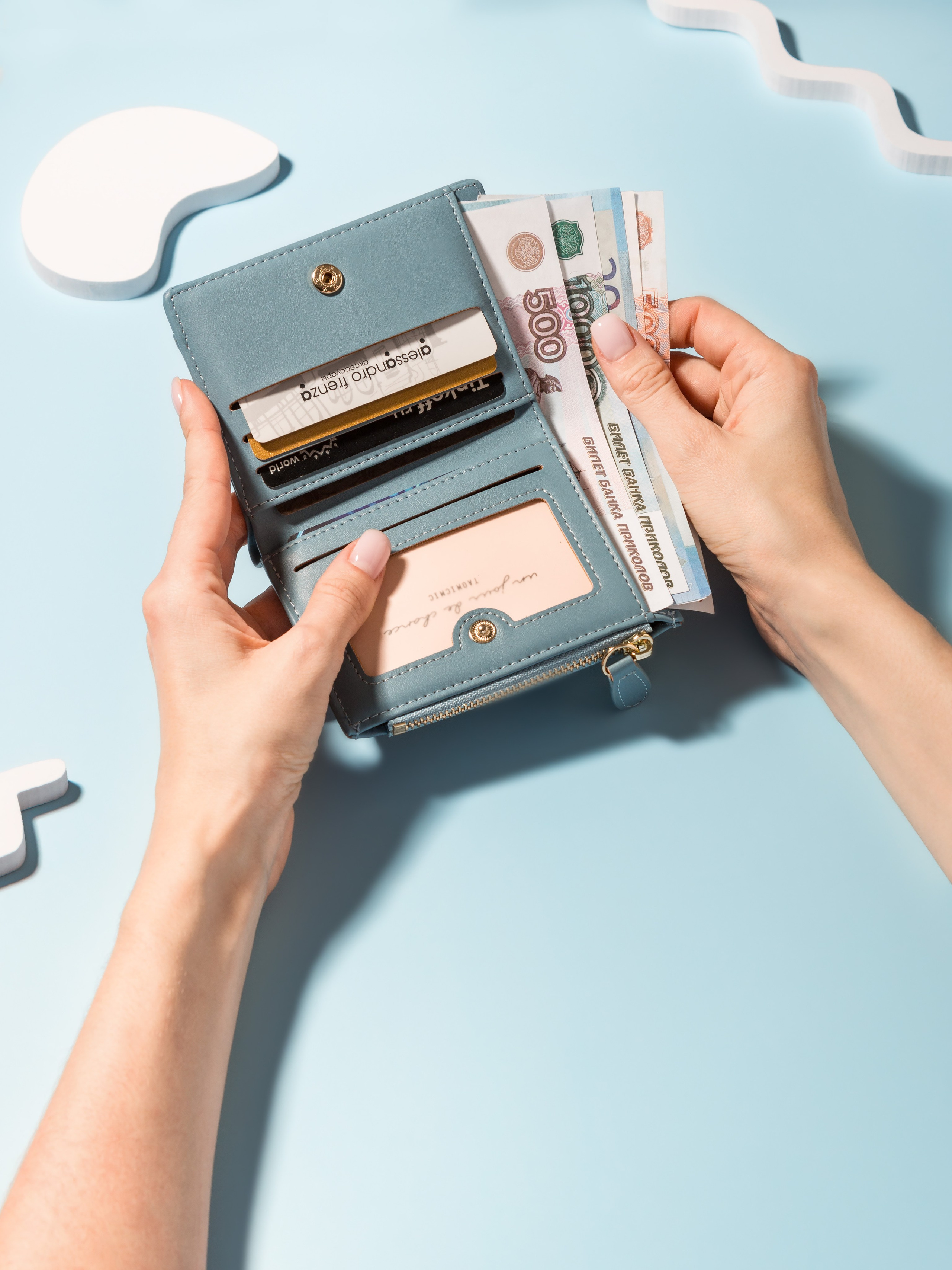 Съемка кошельков | Предметный фотограф Воронеж | Съемка для маркетплейсов