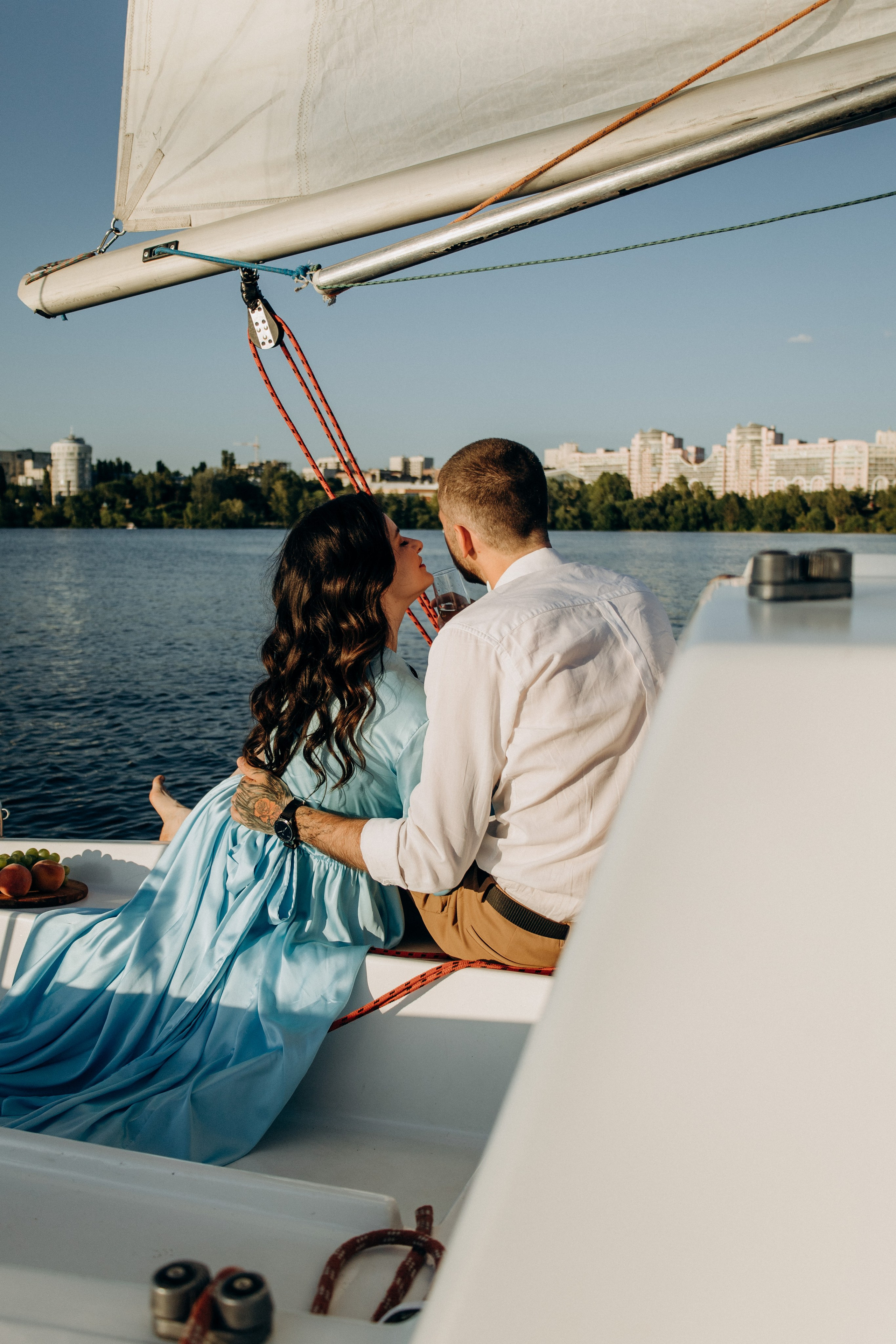 Катя, Максим, яхта. Портретный и семейный фотограф в Воронеже Ксения Ремизова