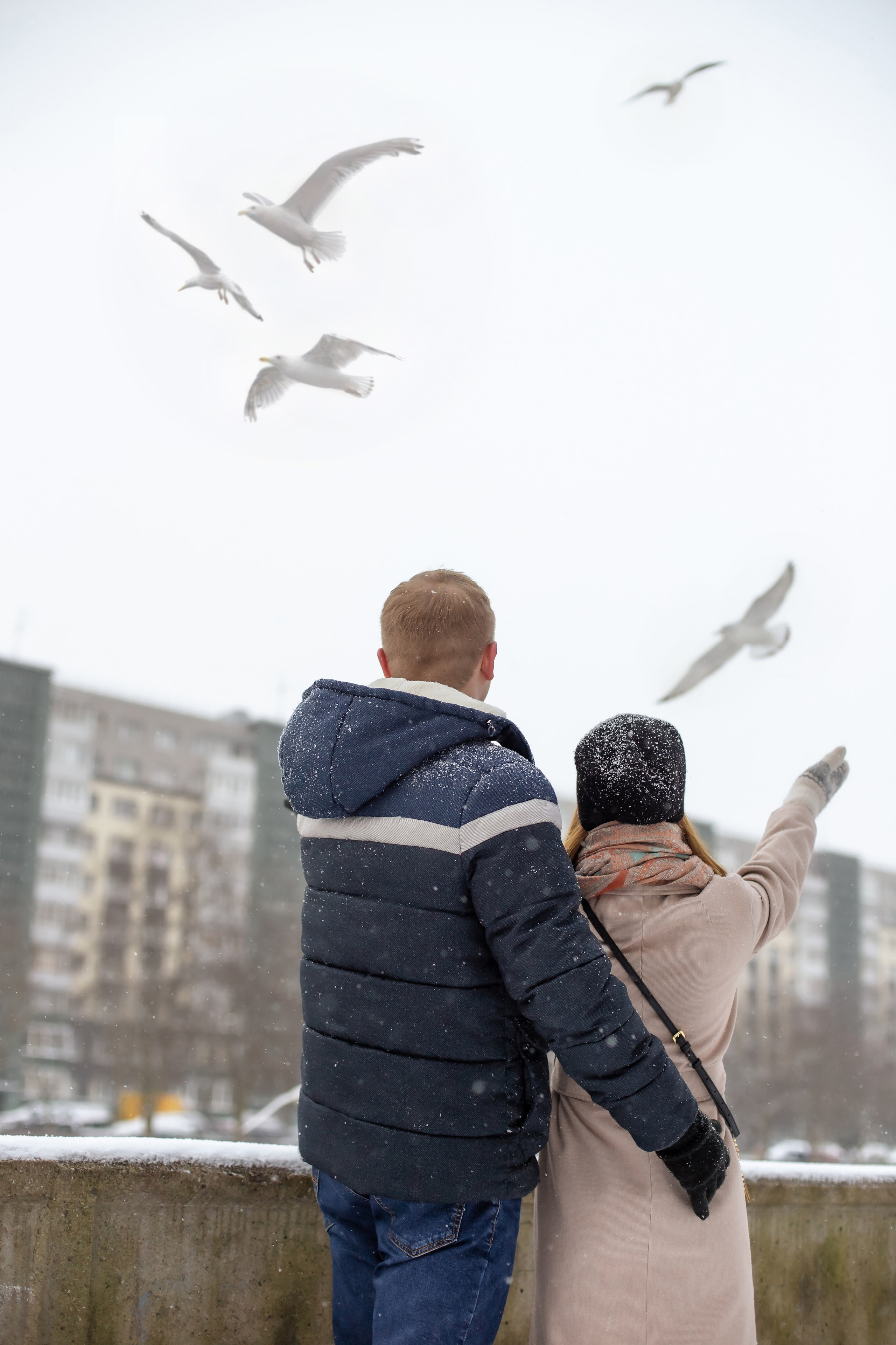 Влад и Саша. Зима. Фотограф в Калининграде Решетникова Алина