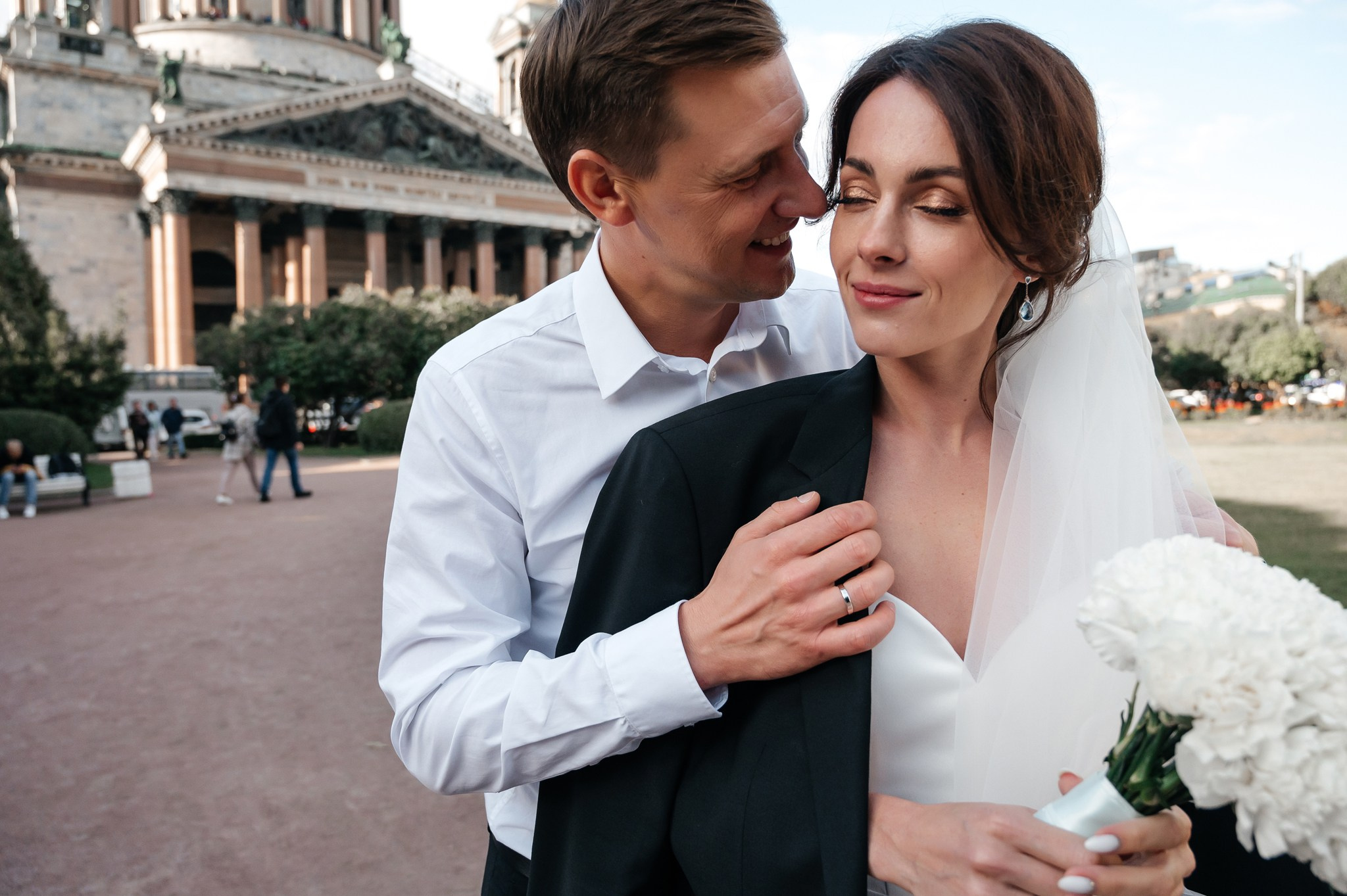 Свадебная фотопрогулка. Свадебный и семейный фотограф из Санкт-Петербурга Климов Анатолий