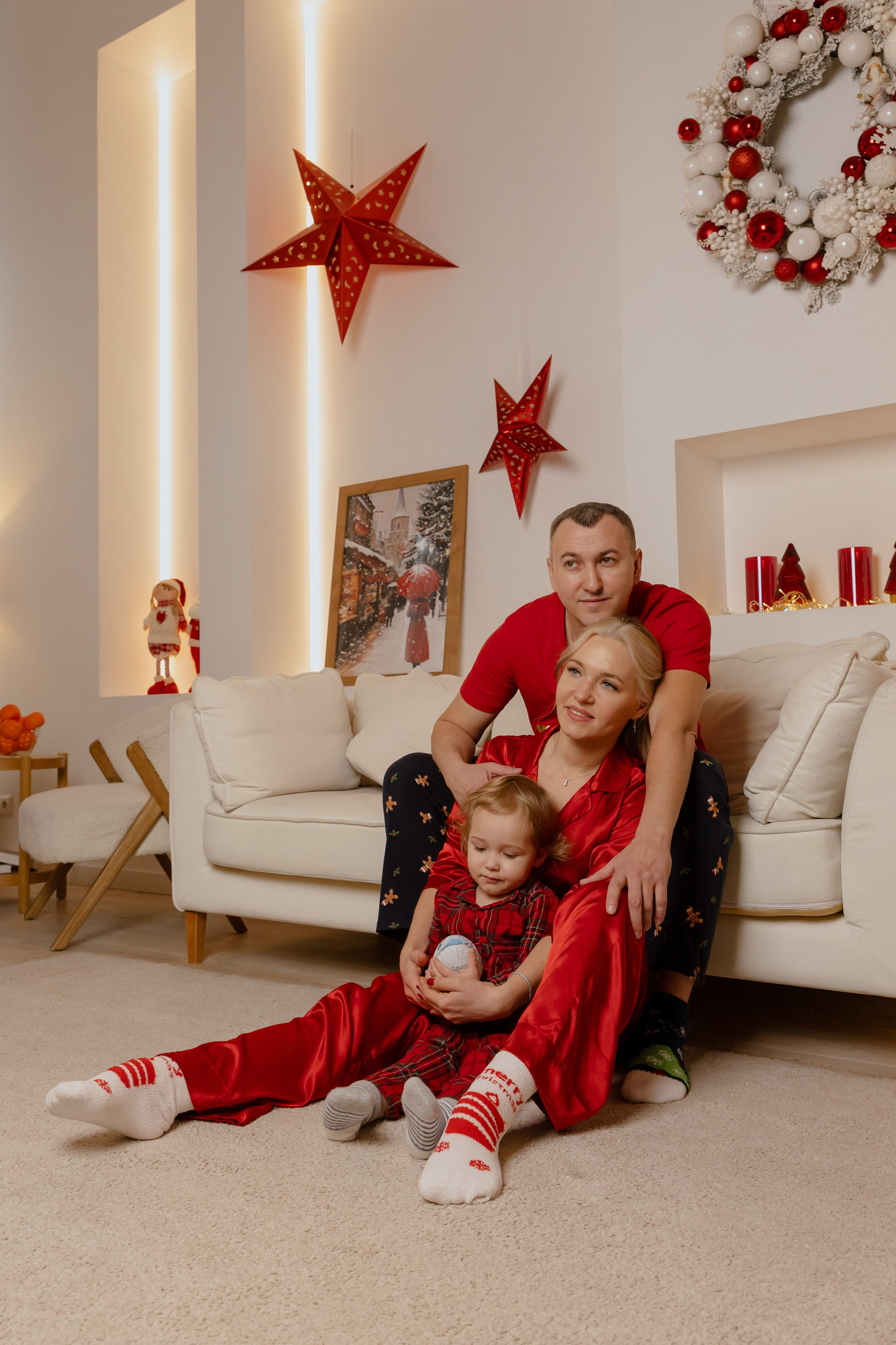 Новогодняя семейная съемка. Фотограф в Новосибирске Екатерина Васильева