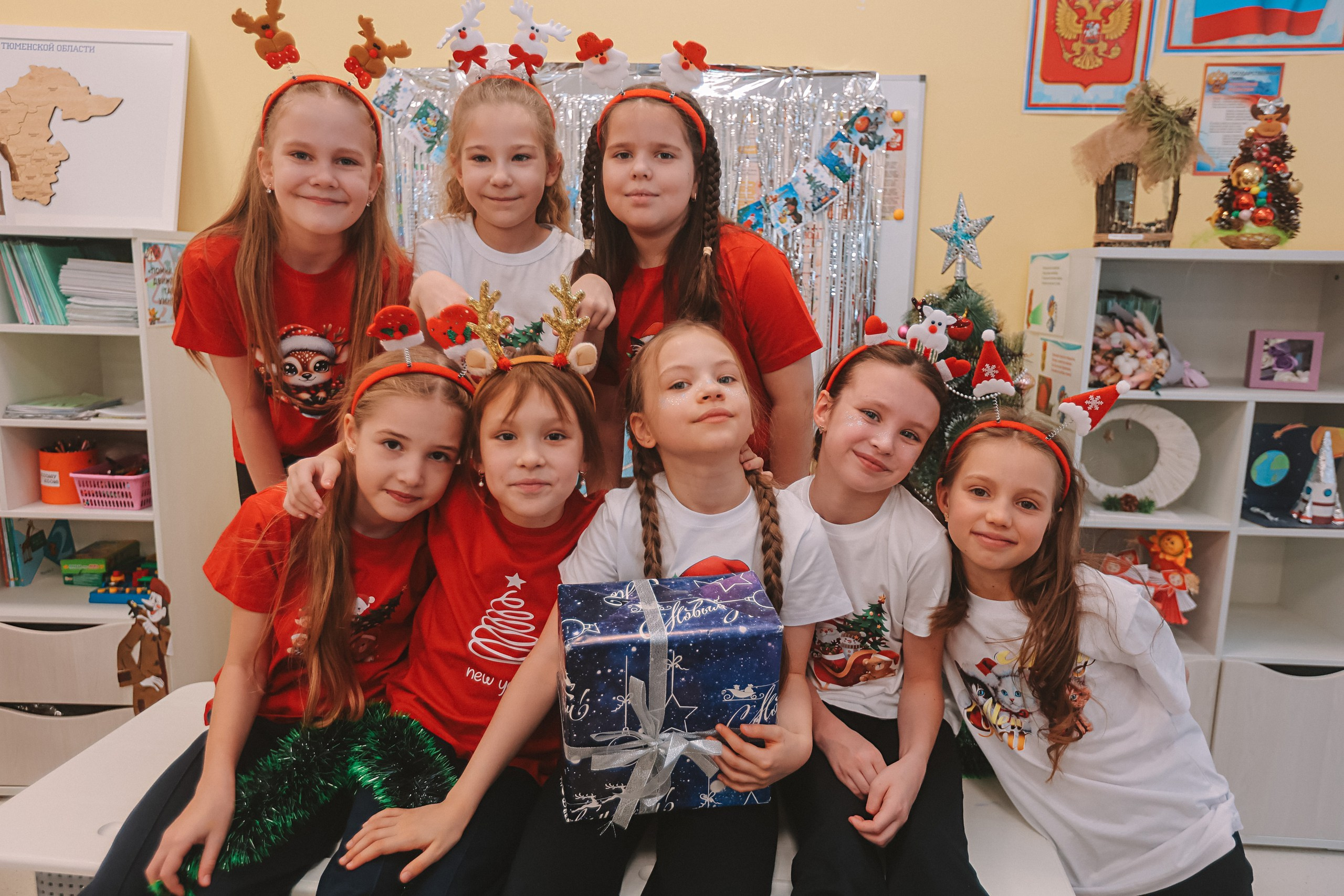 Новогодняя в школе 2 класс. Семейный фотограф Тюмень, фотограф на роды Салмина Мария