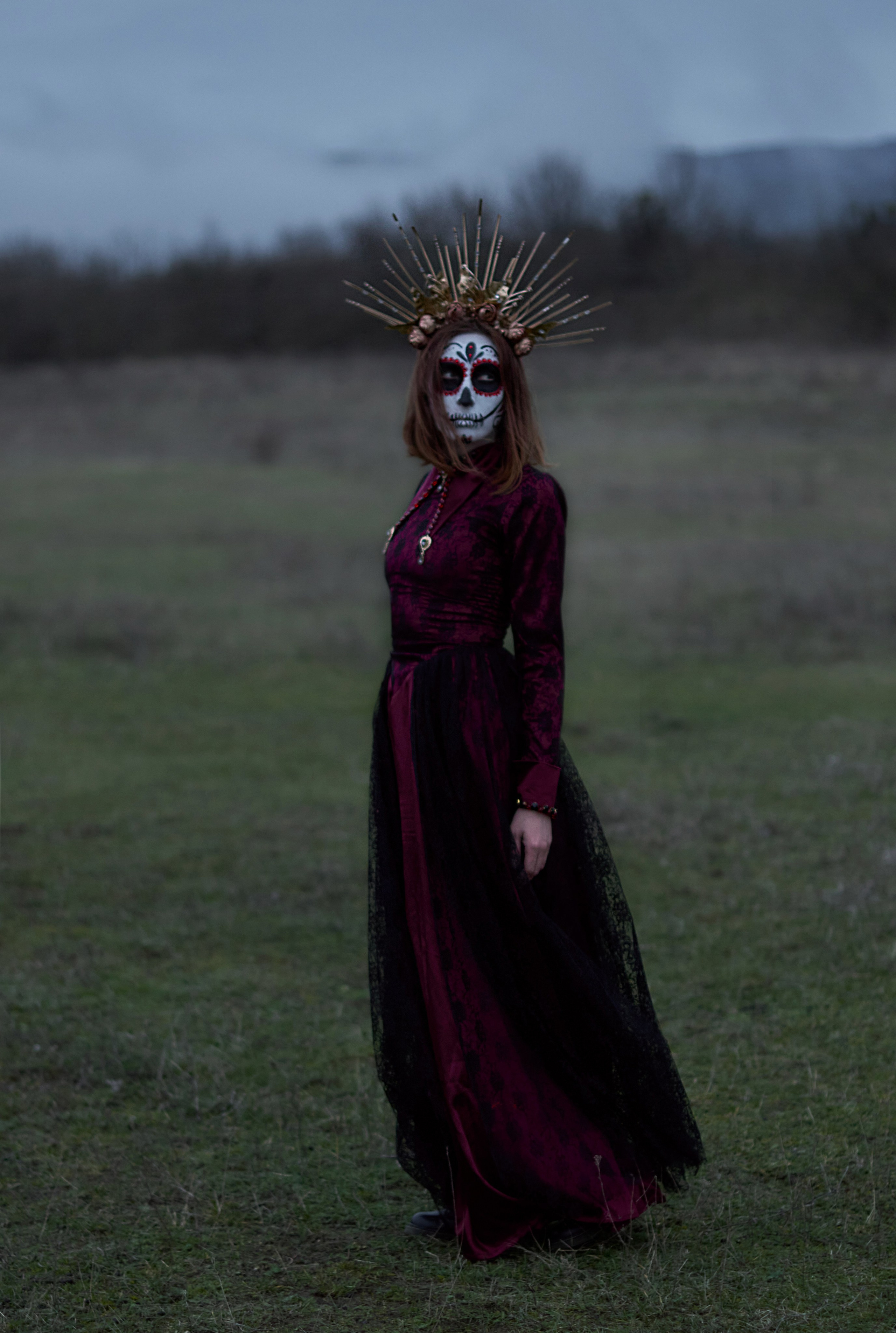 Фотосессия в стиле праздника El Día de Muertos. Фотограф в Севастополе
