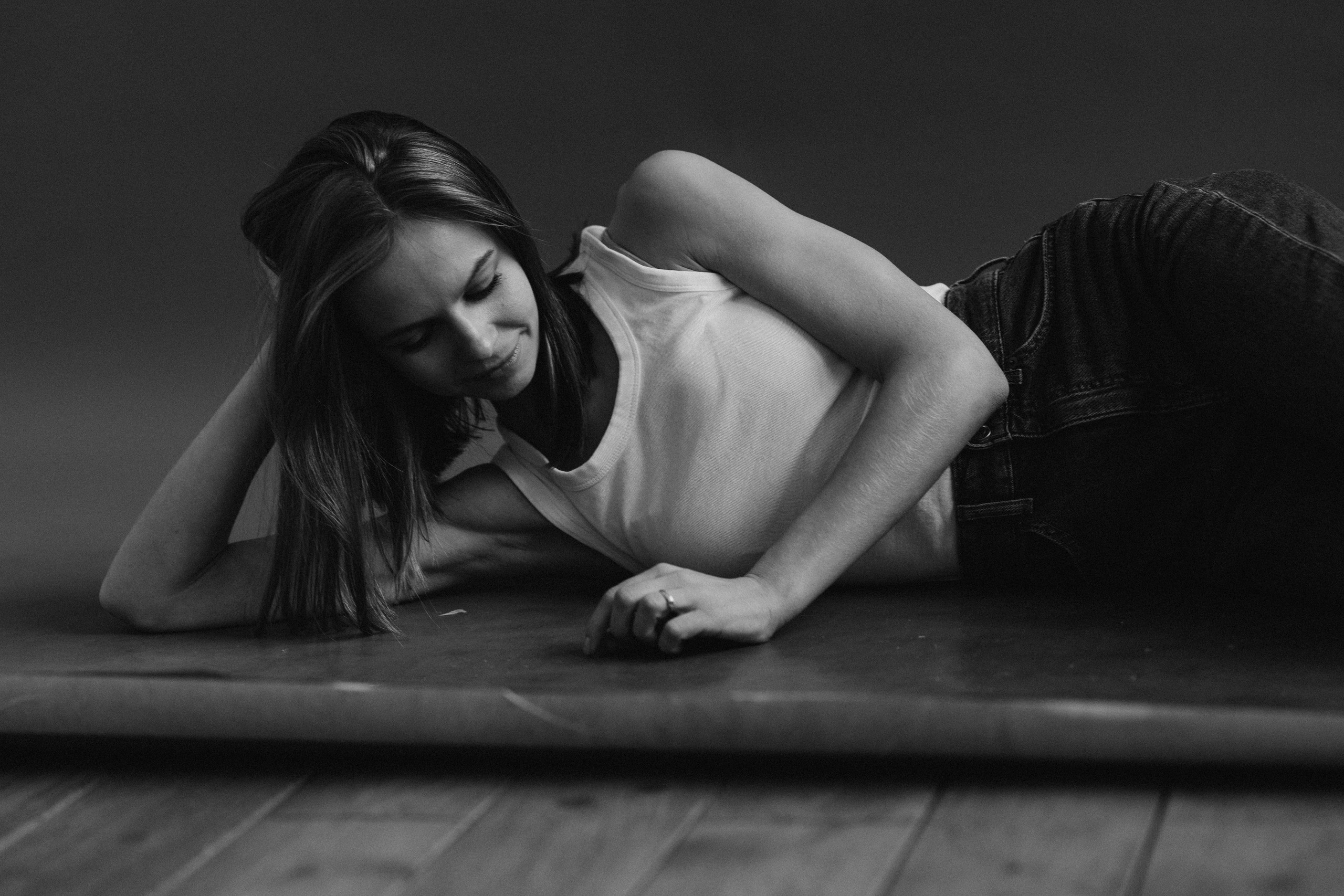 Анна. Двенадцатая чашечка «Американо с молоком». Фотограф на роды в Санкт-Петербурге Екатерина Сысоева