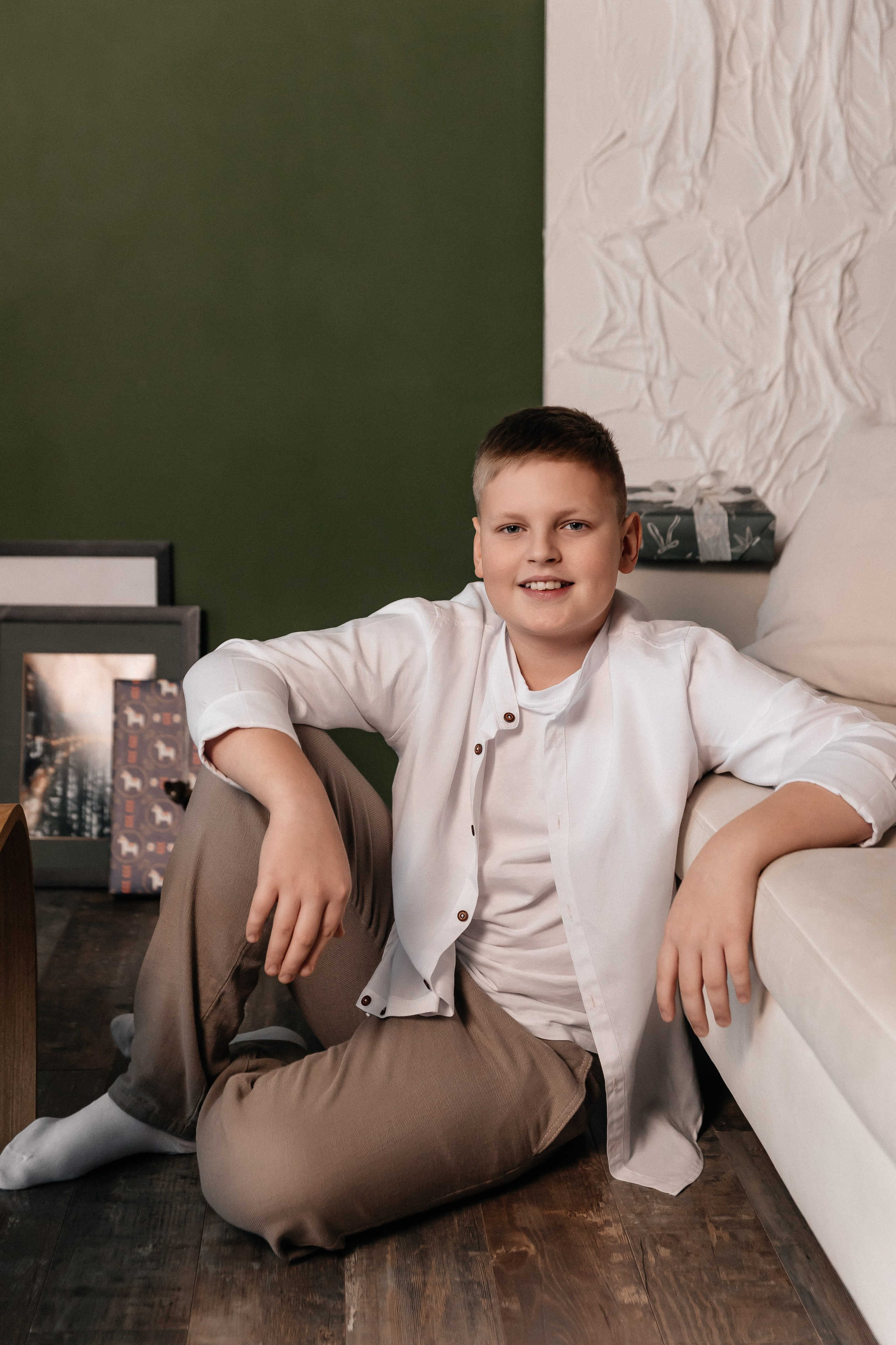 Новогодняя. Семейный фотограф Минск Усова Ольга