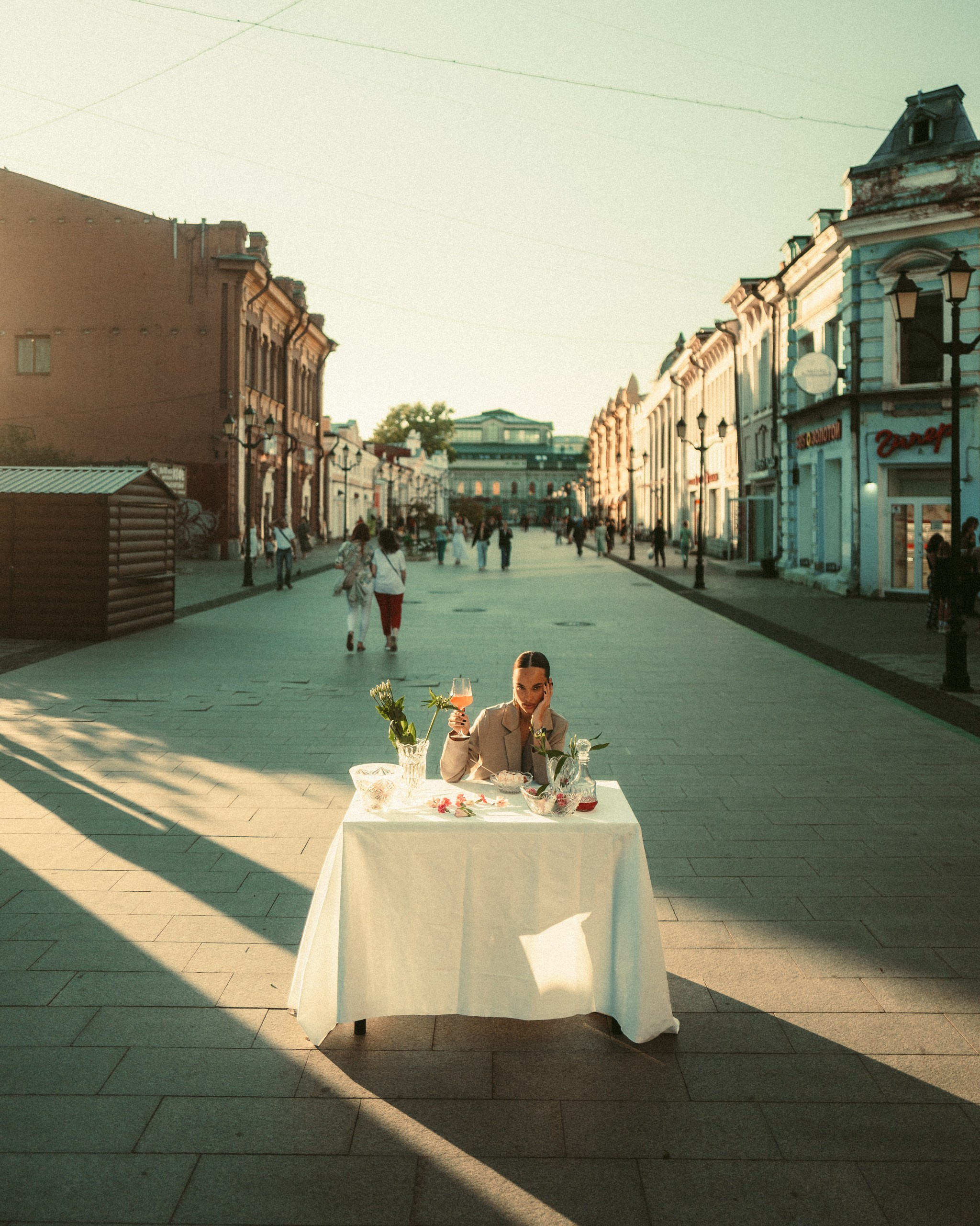 На Арбате. Никита Линейцев — индивидуальный портретный фотограф в Москве и Иркутске