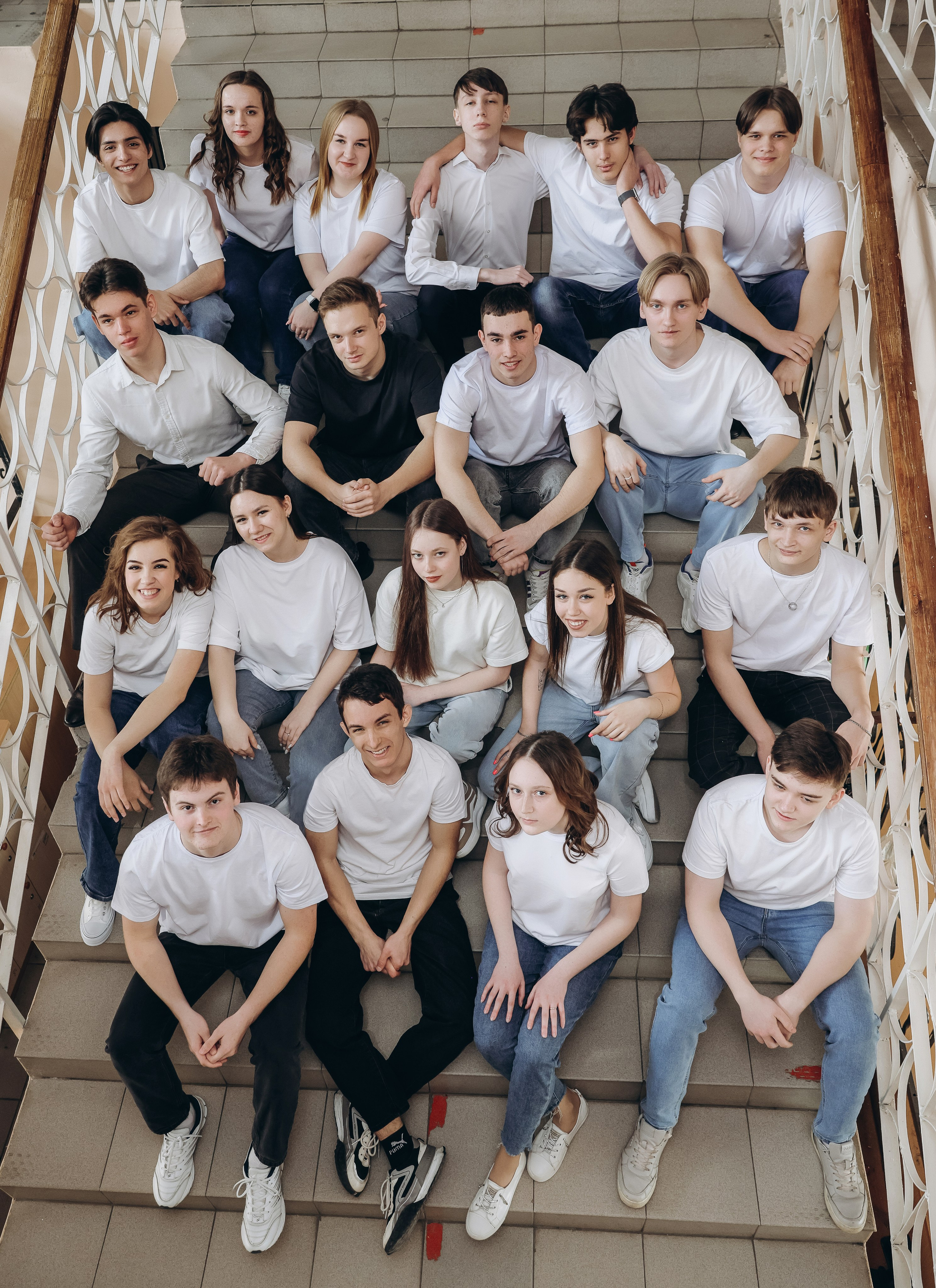 Школьники. Мультифотограф Динара Ахмедзянова