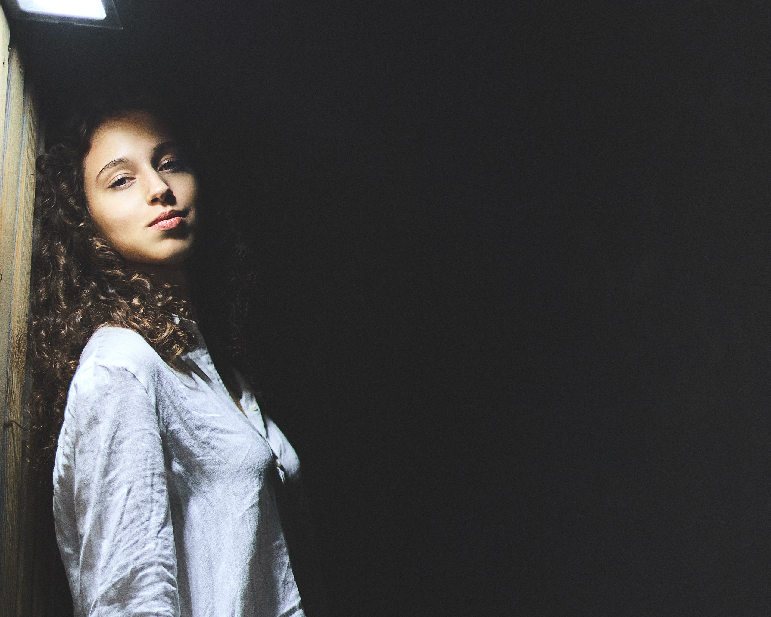 портрет девушки