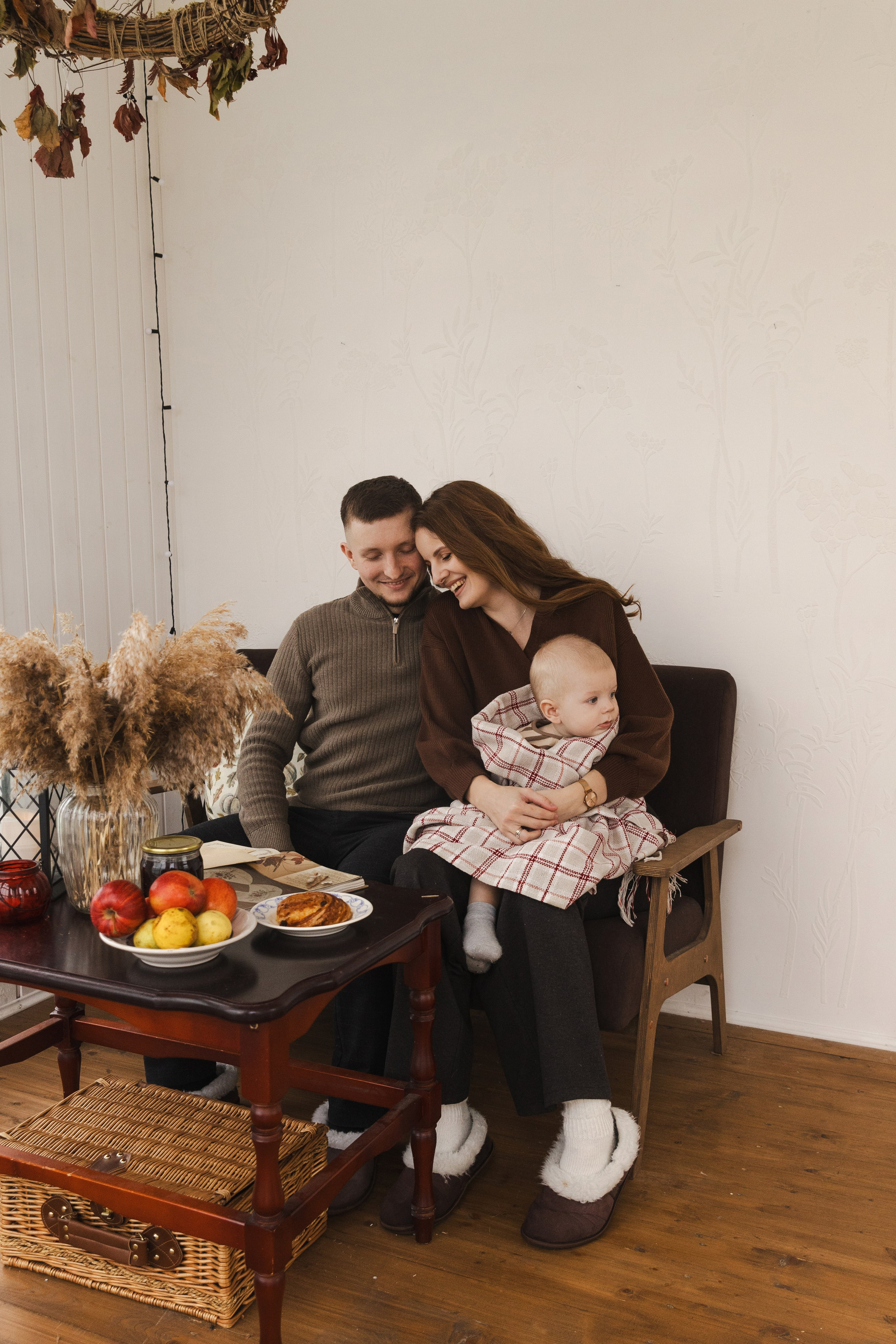 Ваня, Катя и малыш Саша. Женский и семейный фотограф в Туле Катя Вуколова