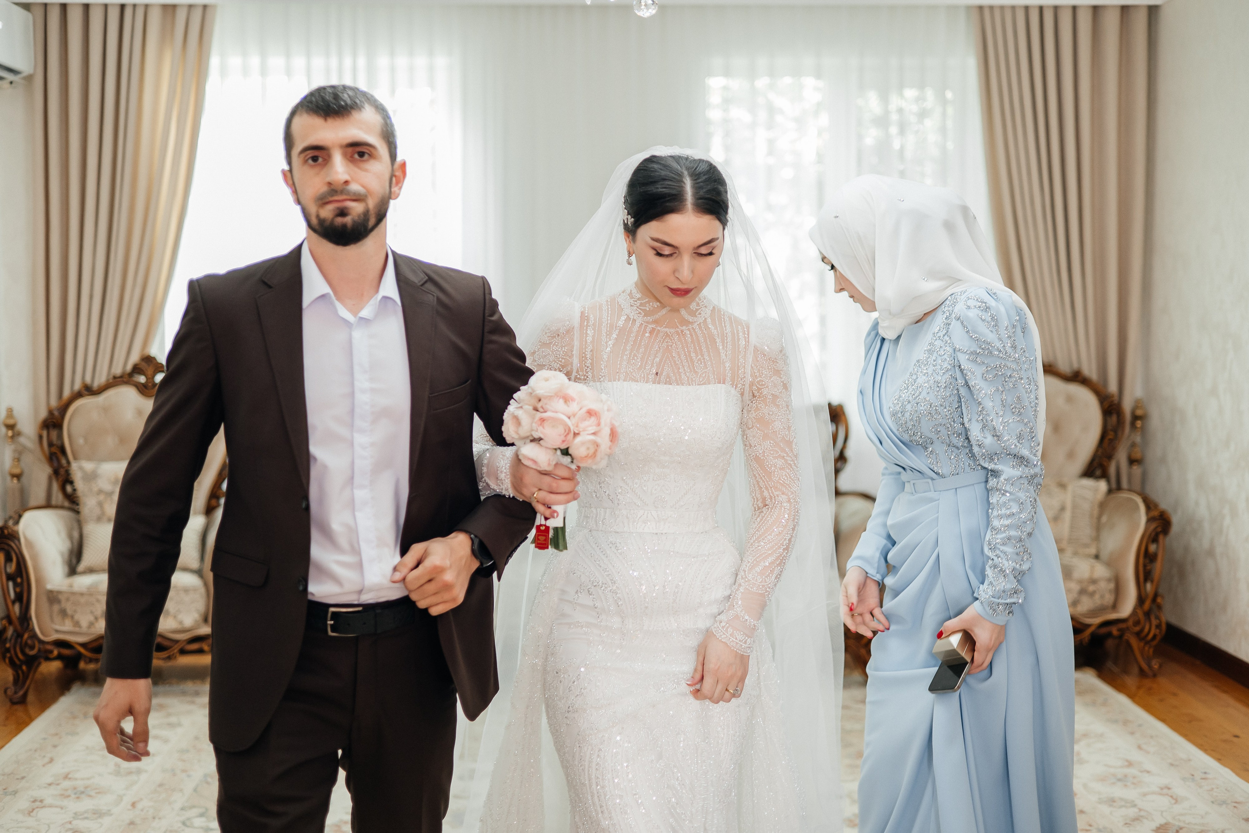 Свадьба Мансура и Марьям. Шали