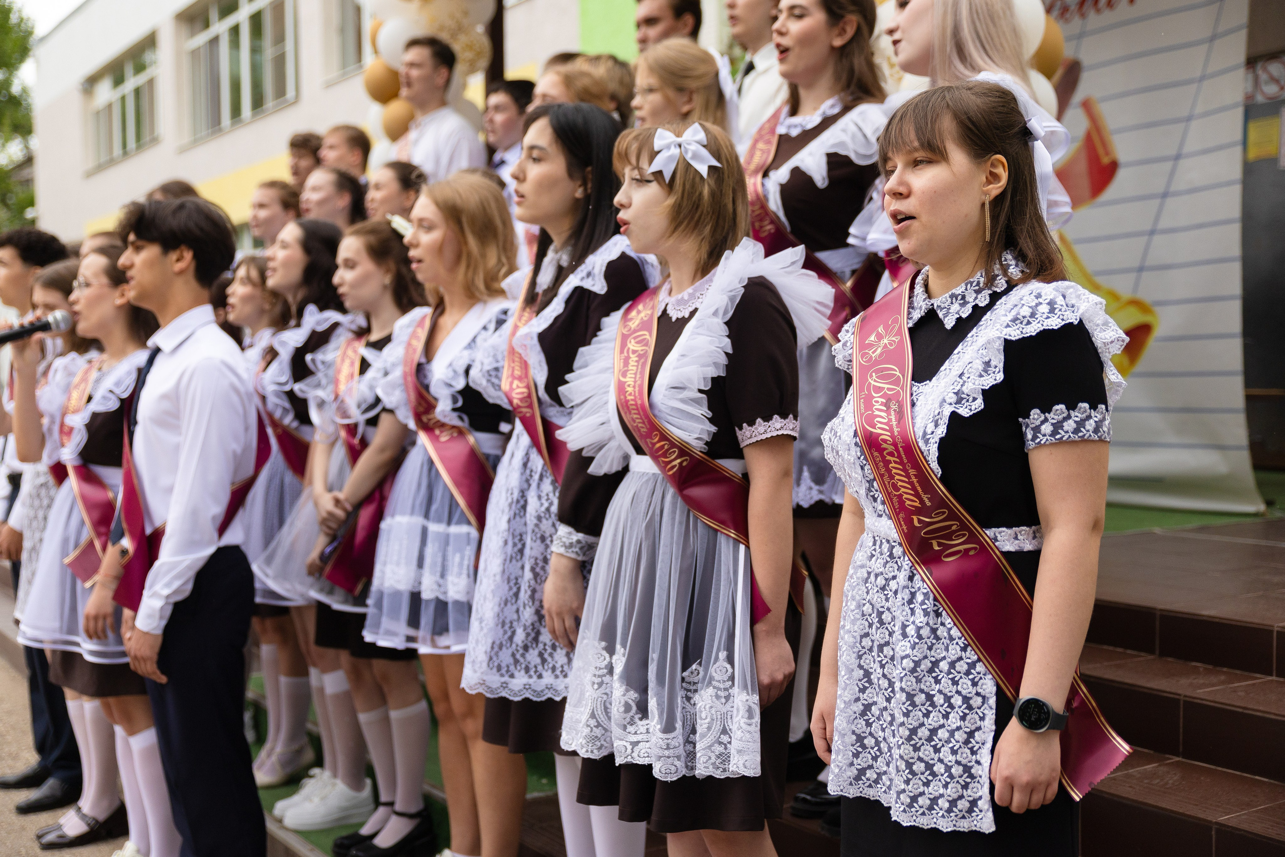 Последний звонок, репортажная съёмка в школе