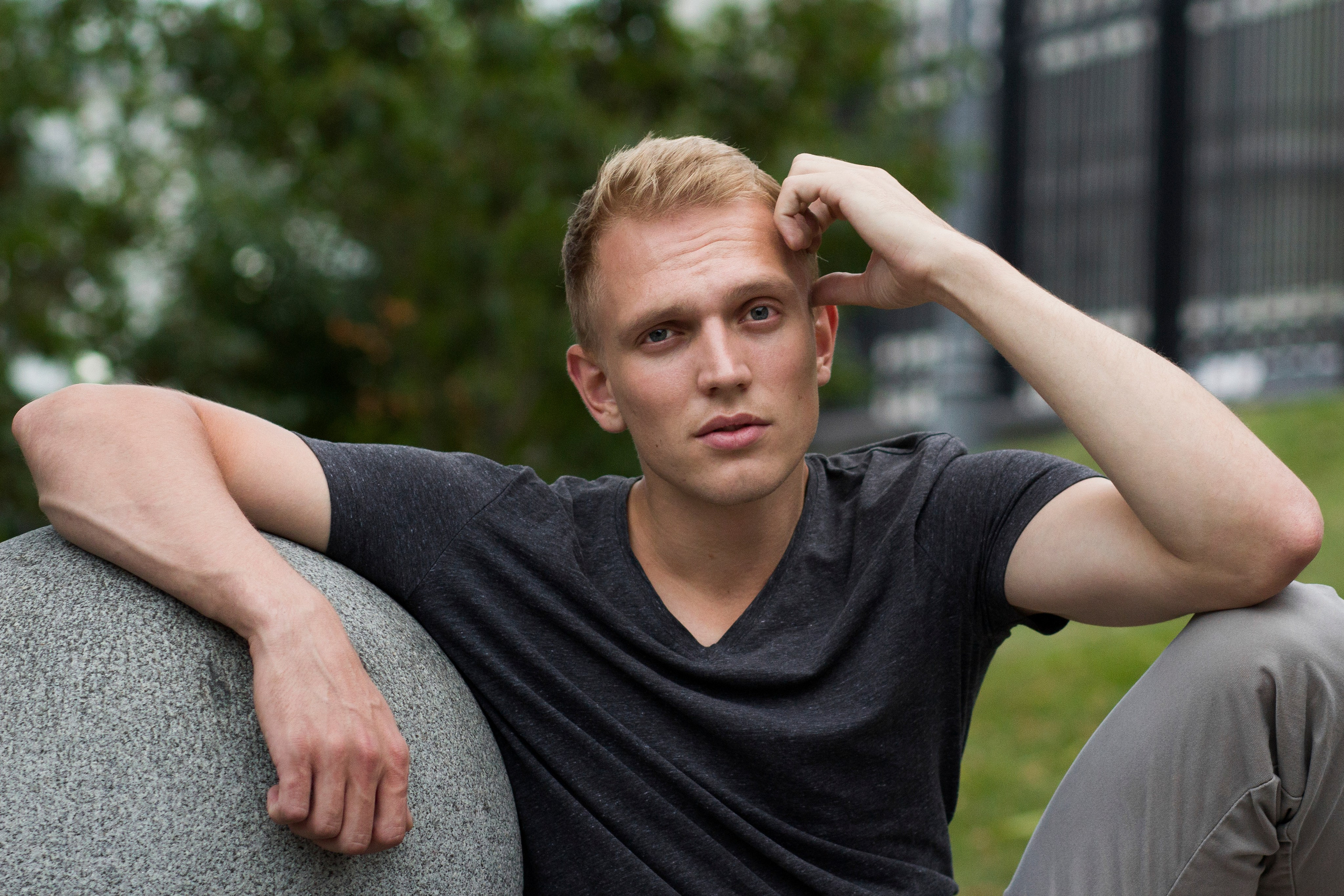 Мужской портрет. Фотограф Мария Згонник