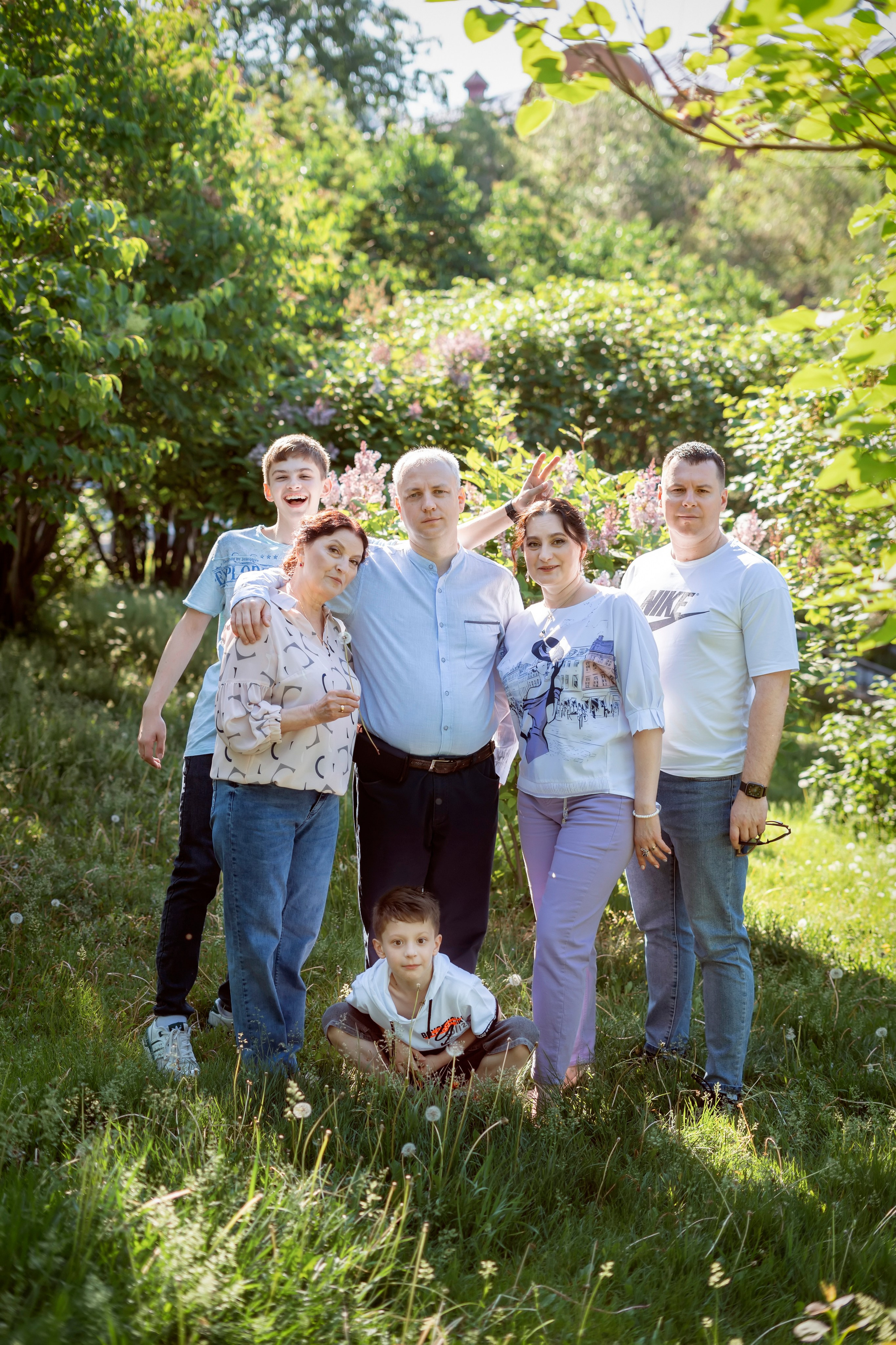 Летняя прогулка в парке. Семейный и детский фотограф в Хабаровске Анна Гриневич