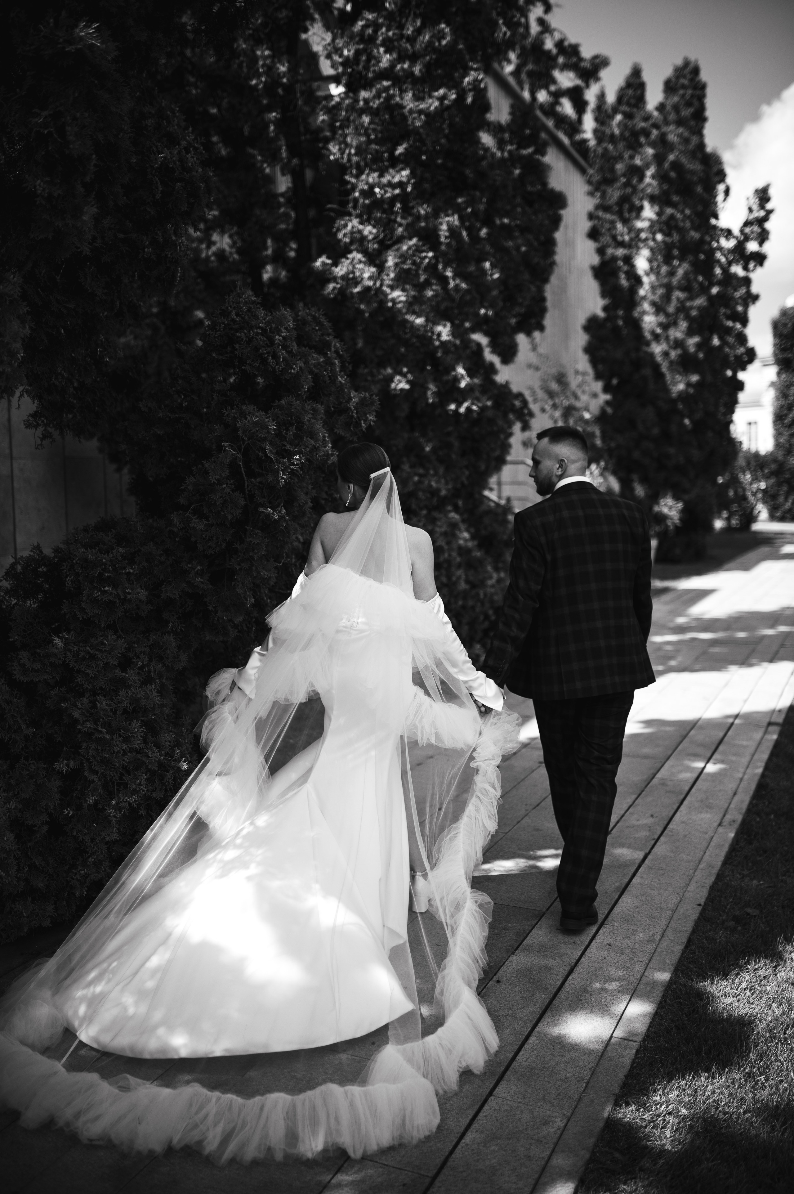 Свадебная фотосессия Сергея и Юлии, Москва. Свадебный и индивидуальный фотограф Никита Роут | Москва