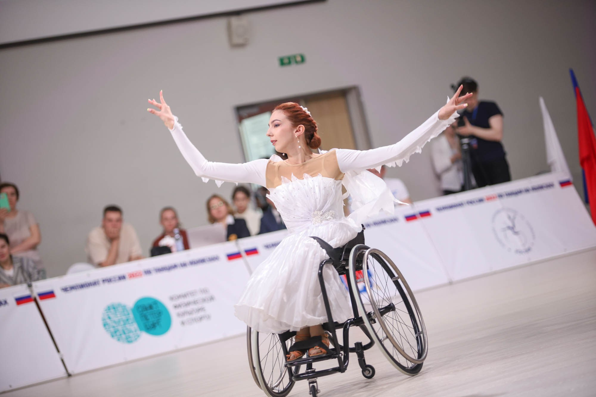 Чемпионат России по танцам на колясках. Фотограф Дарья Попова