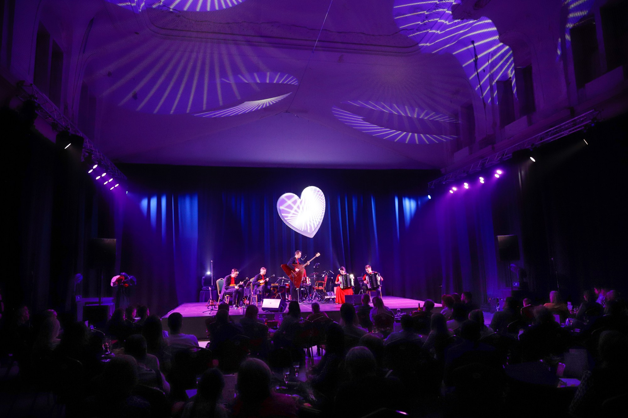 Esse Quintet и Вера Егорова. Фотограф Дарья Попова