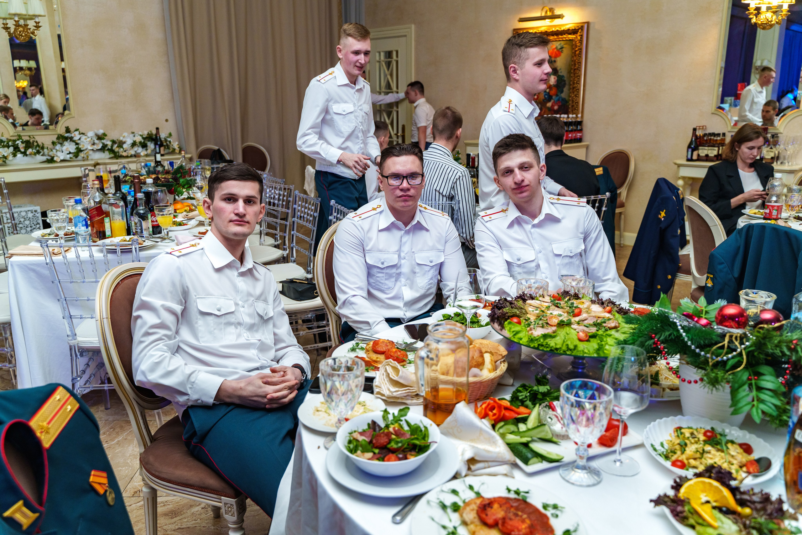 Фотосъемка выпуска военной академии и вручение дипломов