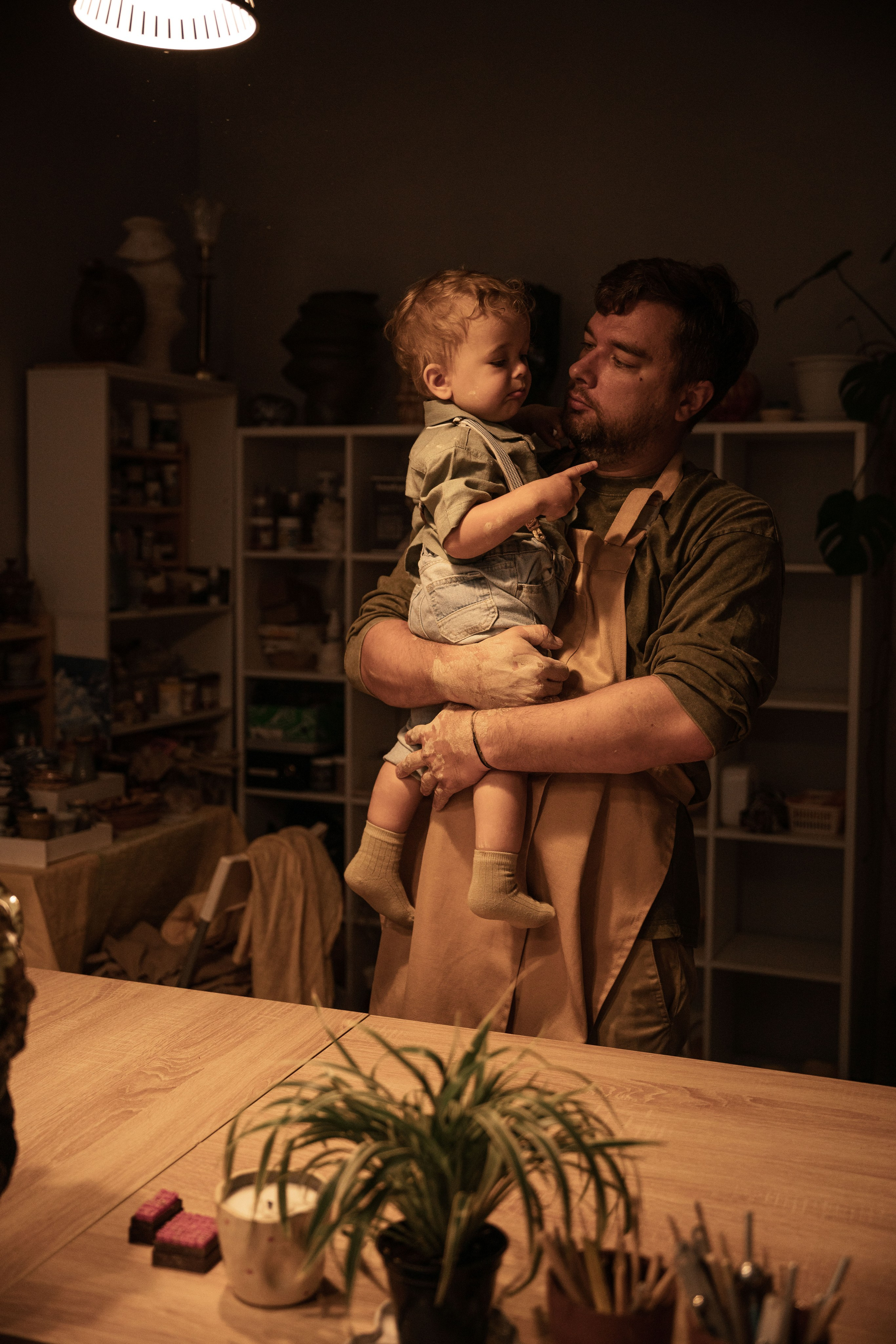 В гончарной. Семейный фотограф в Омске Александра Яровикова