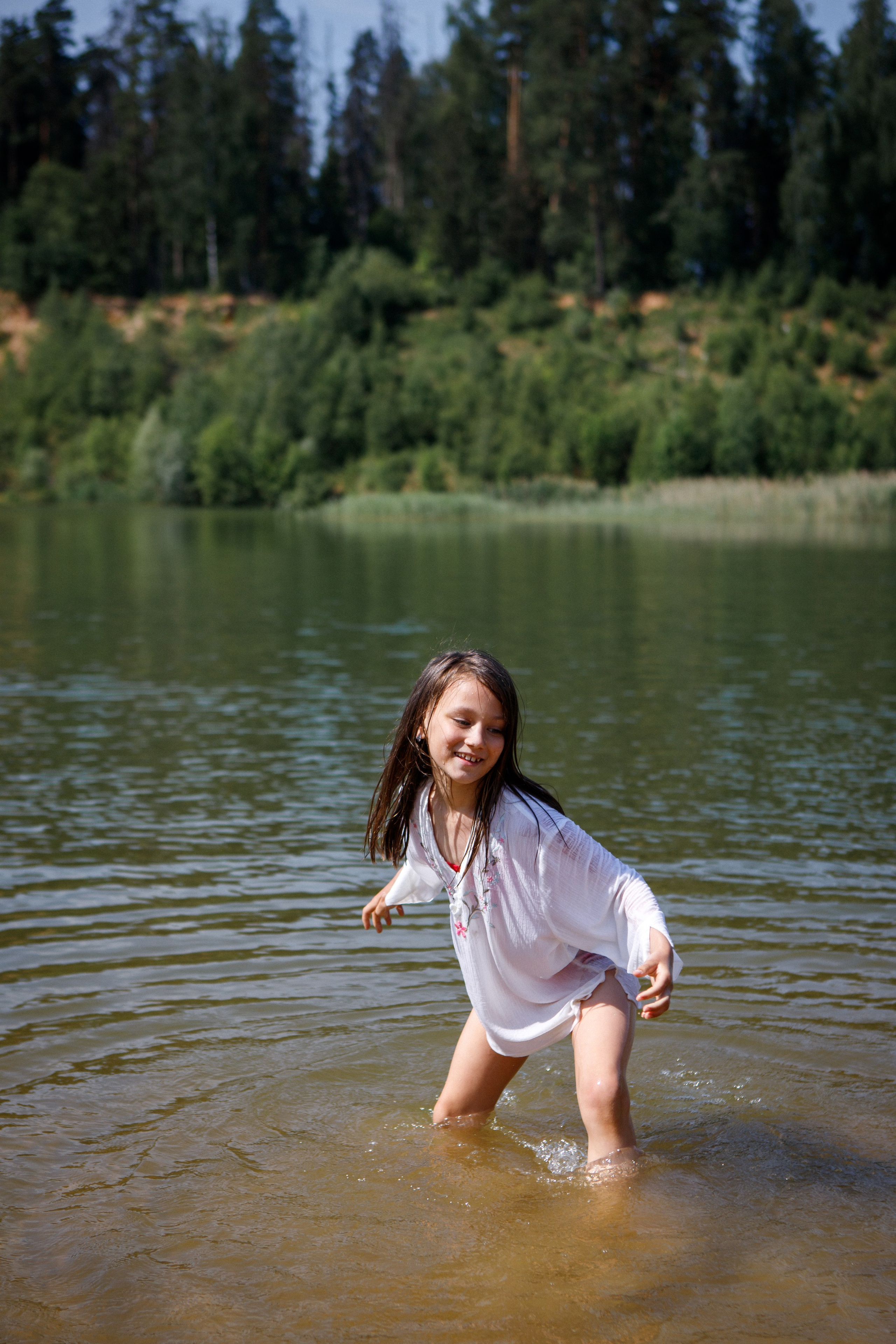 На озере. Детский и семейный фотограф Мария Киселёва. Москва