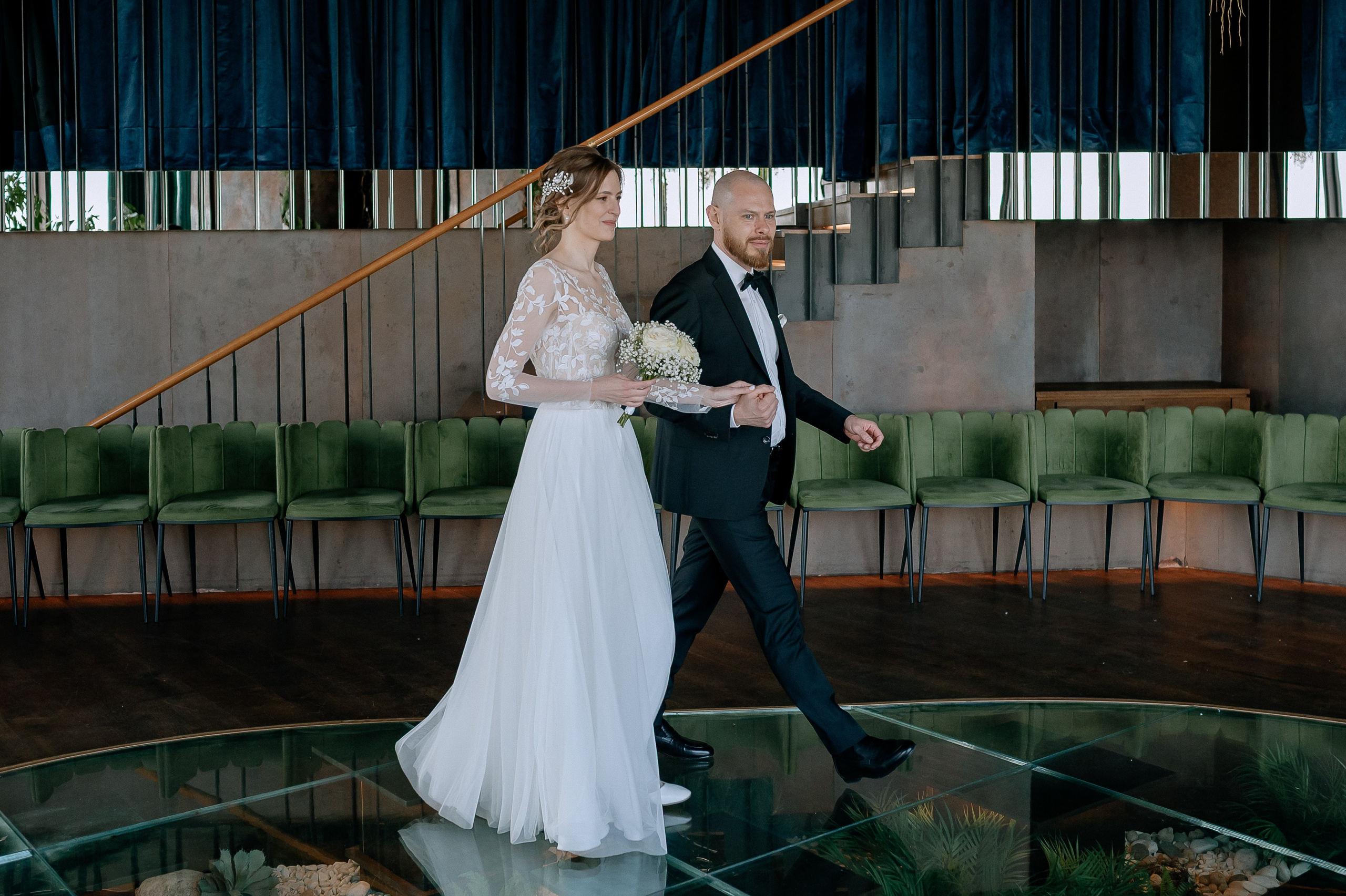 Регистрация брака Анны и Игоря в ресторане Birds