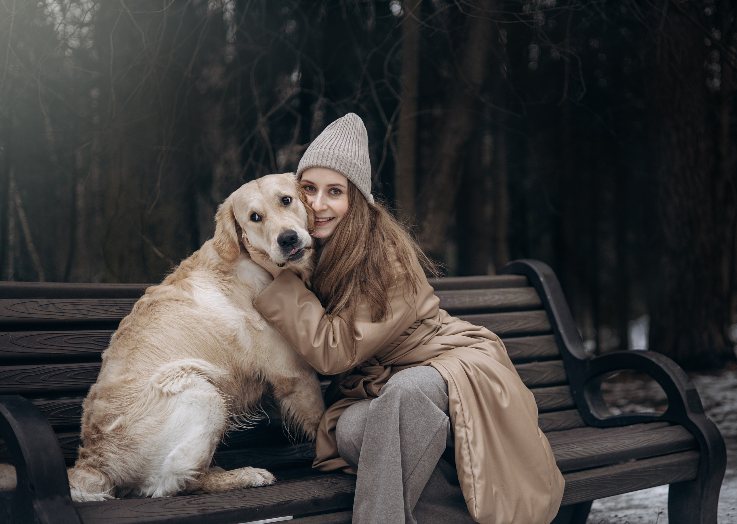 Елена и Сэм. Фотограф животных Евгения Верцинская