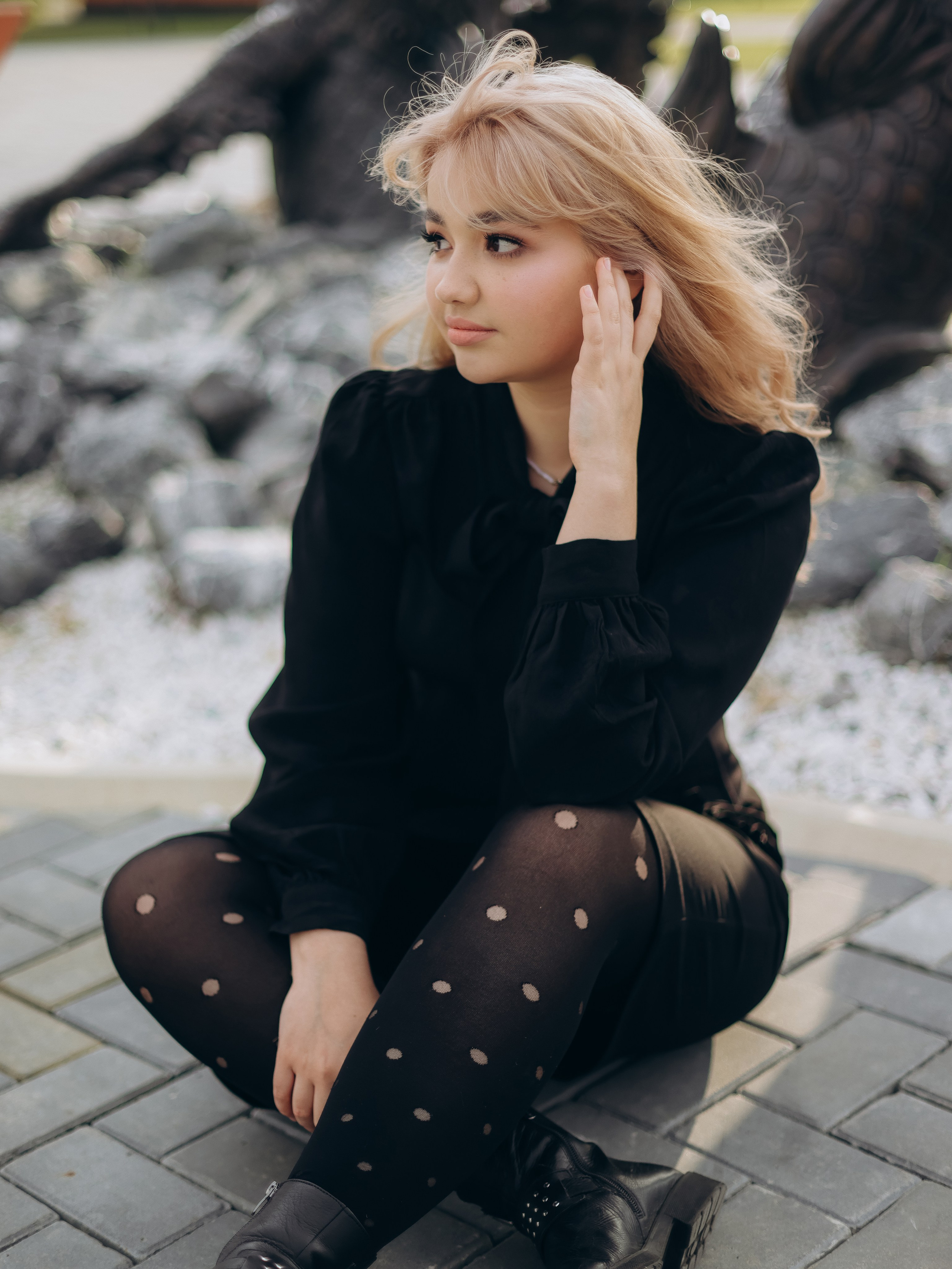 Семья в черном. Мультифотограф Динара Ахмедзянова