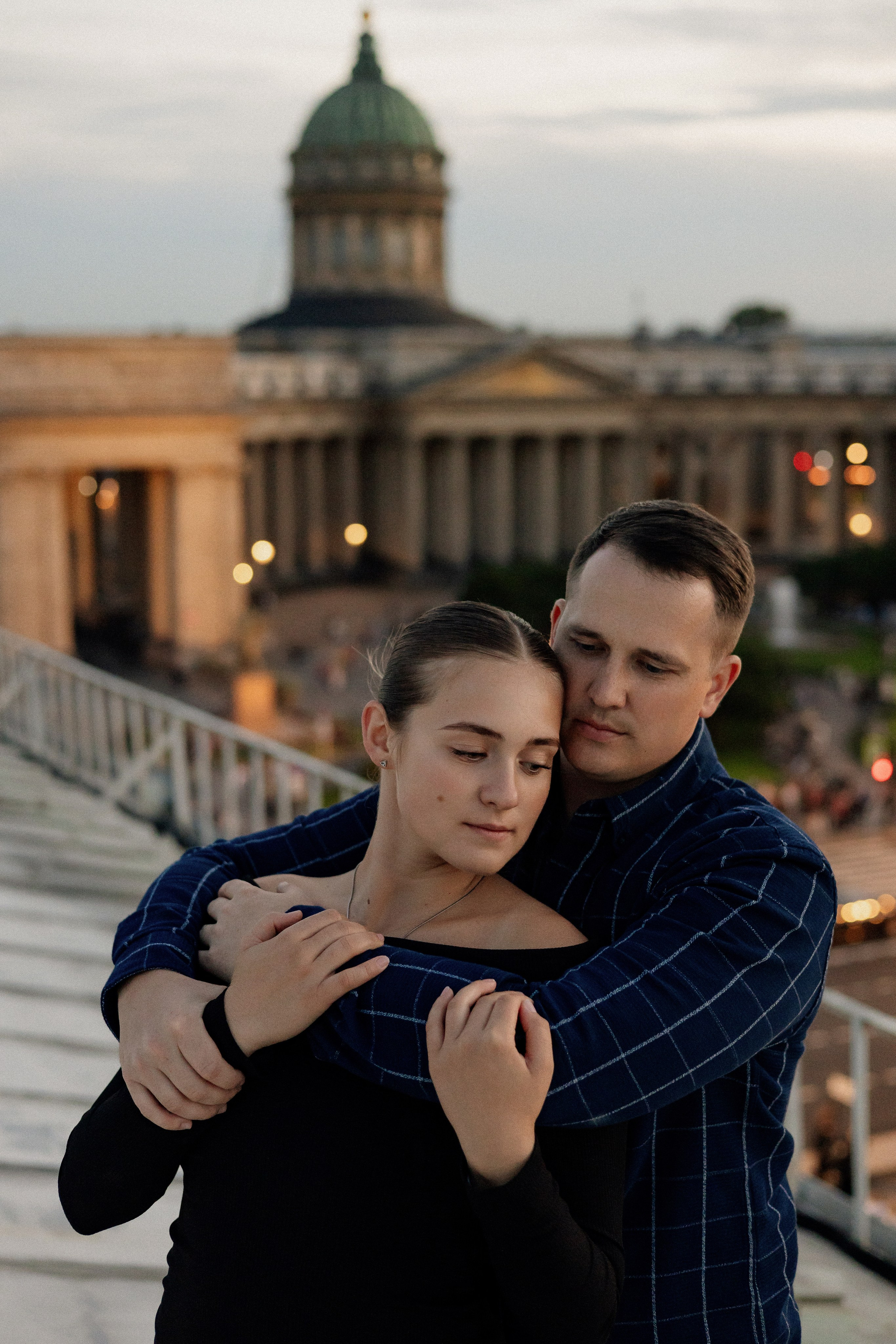 Романтика питерских крыш. Свадебный фотограф в Санкт-Петербурге Ксения Кобышева