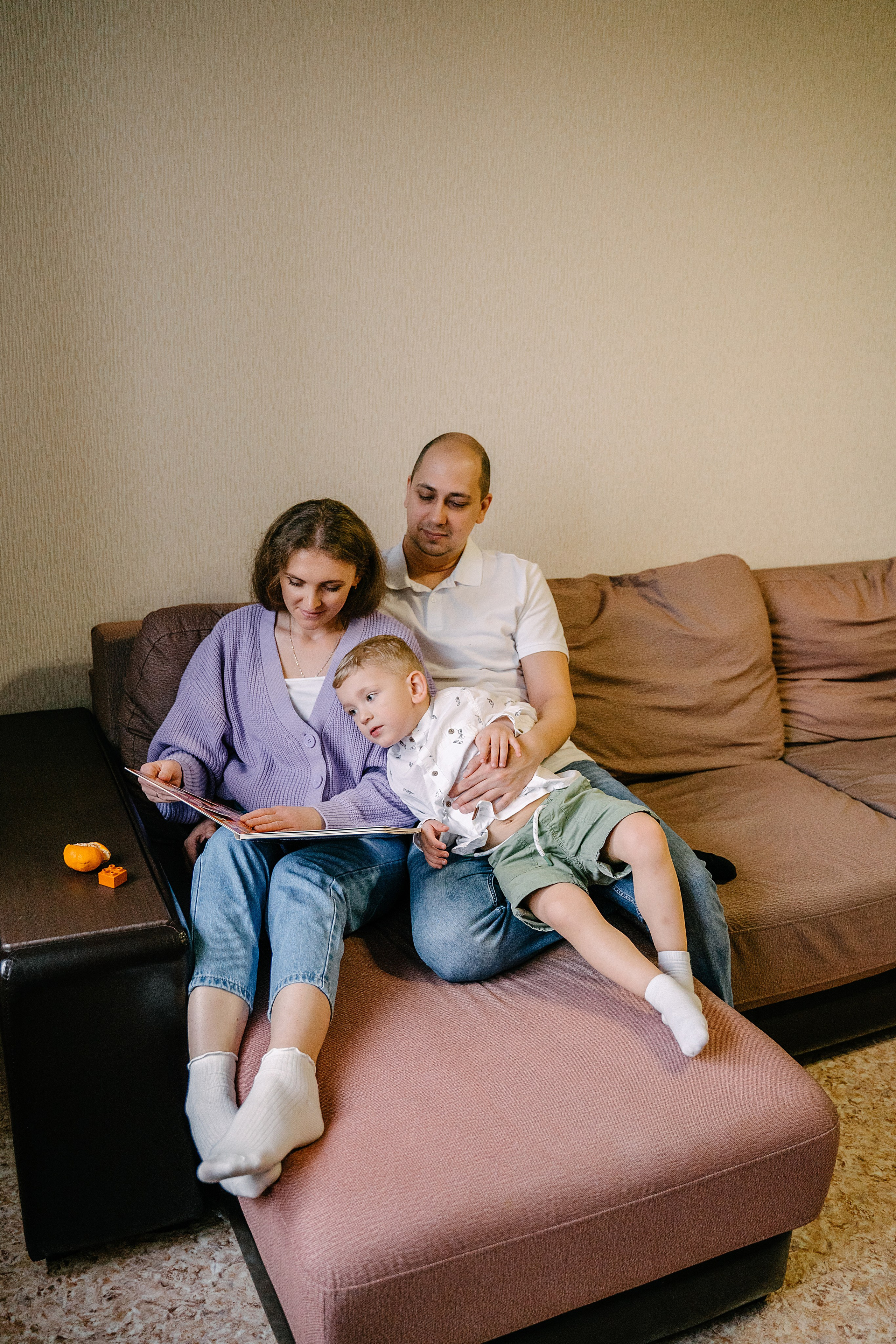 Кривцовы домашняя съемка. Свадебный фотограф Юлия Копылова