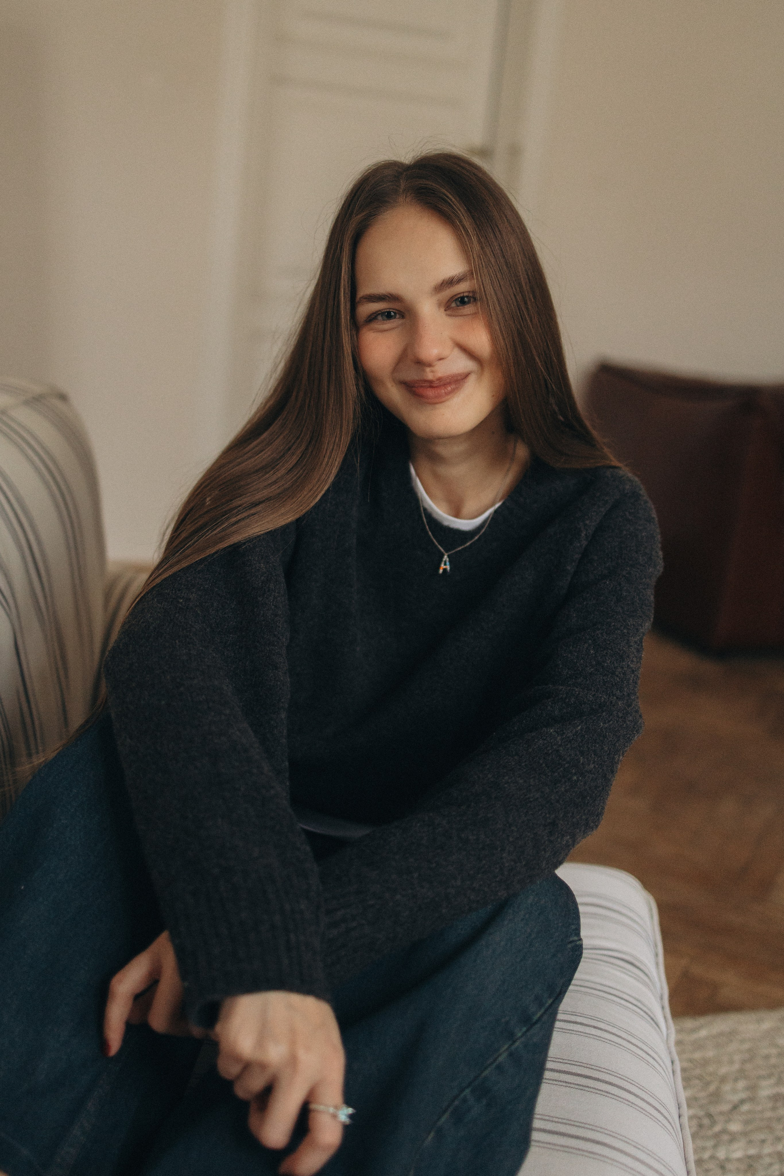 Её первая съемка. Семейный фотограф в Москве
