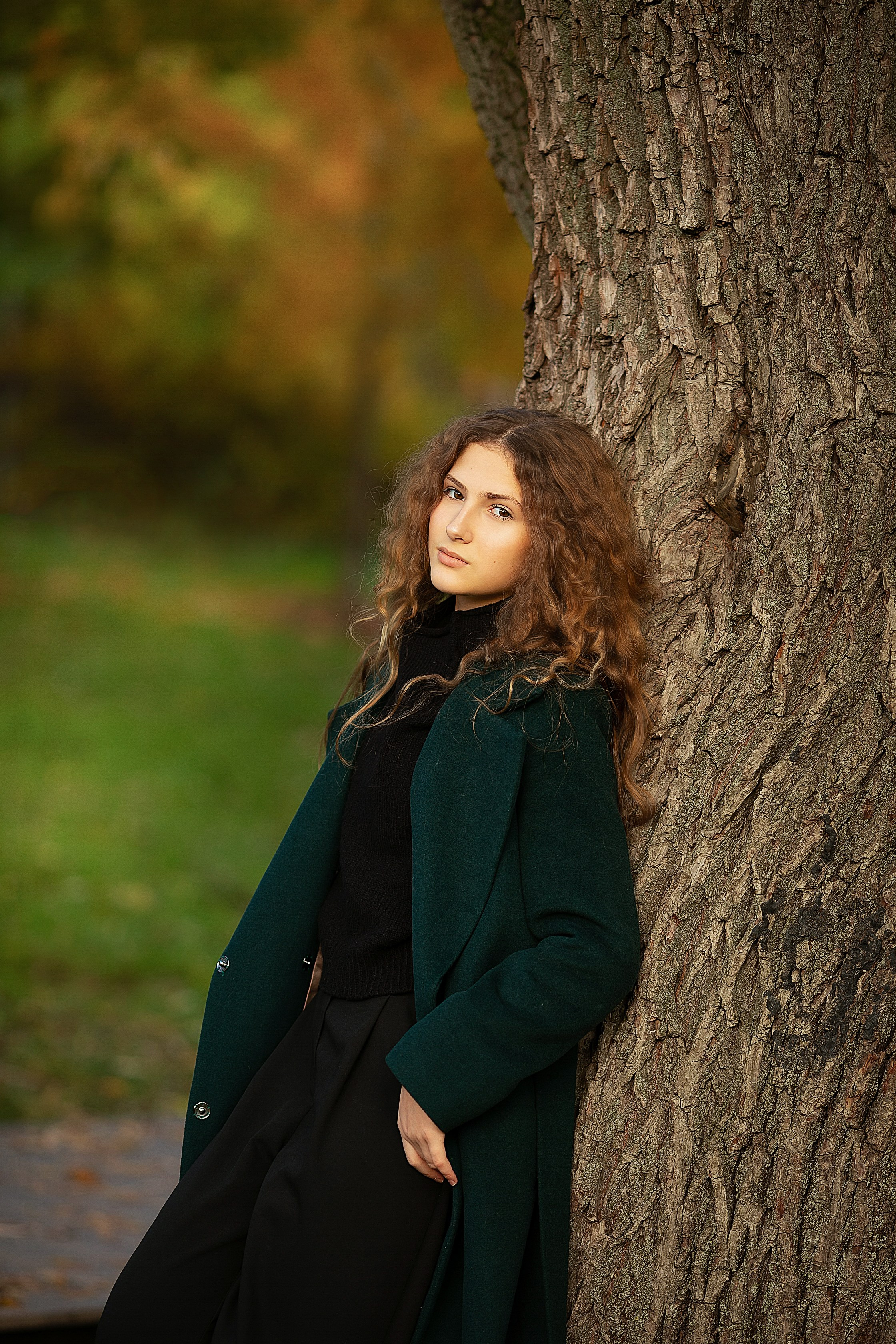 Осенняя гармония: Лиза и природа. Главная