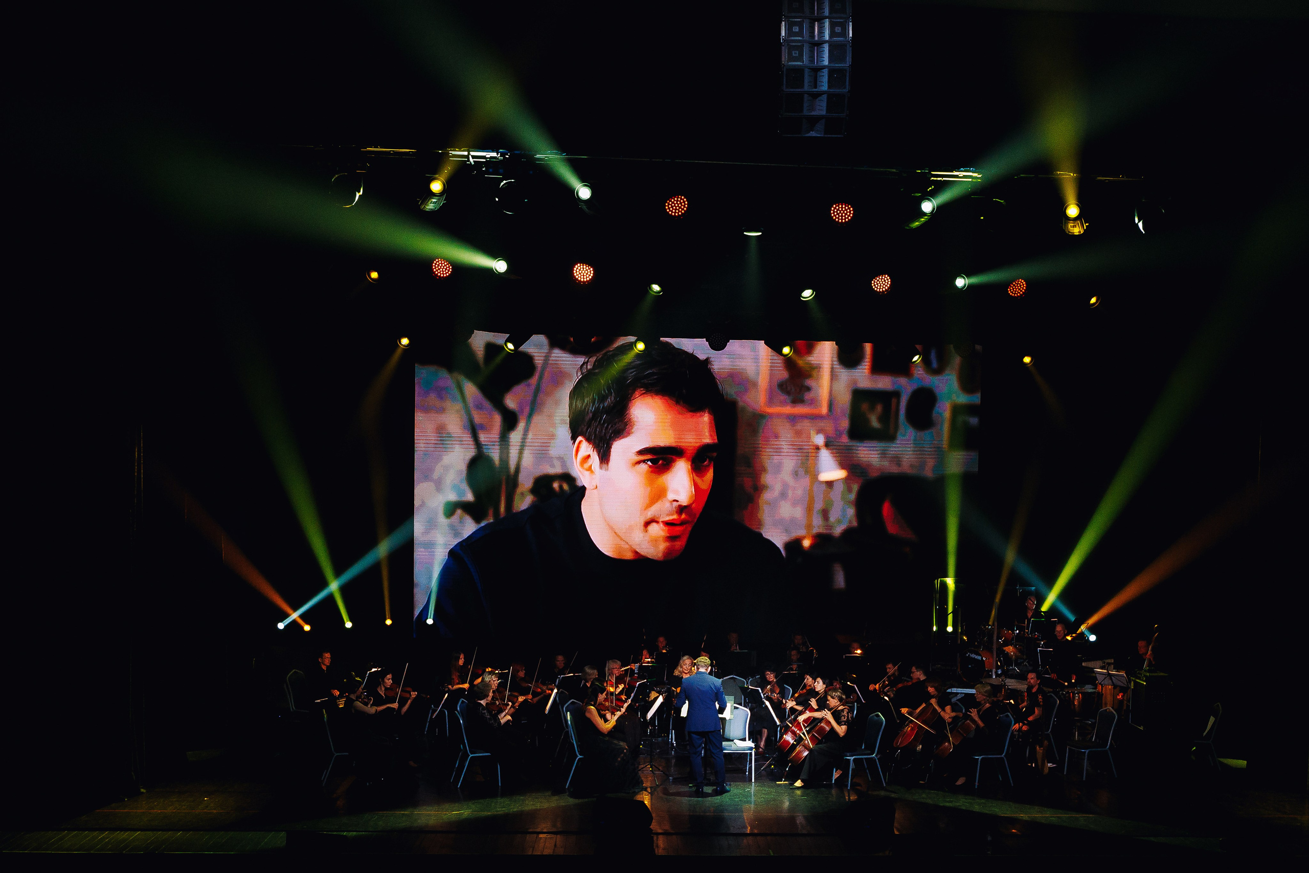 Symphony of the cinema (Turkish TV series) at Amber Hall. KRIS KRUPINNIKOVA