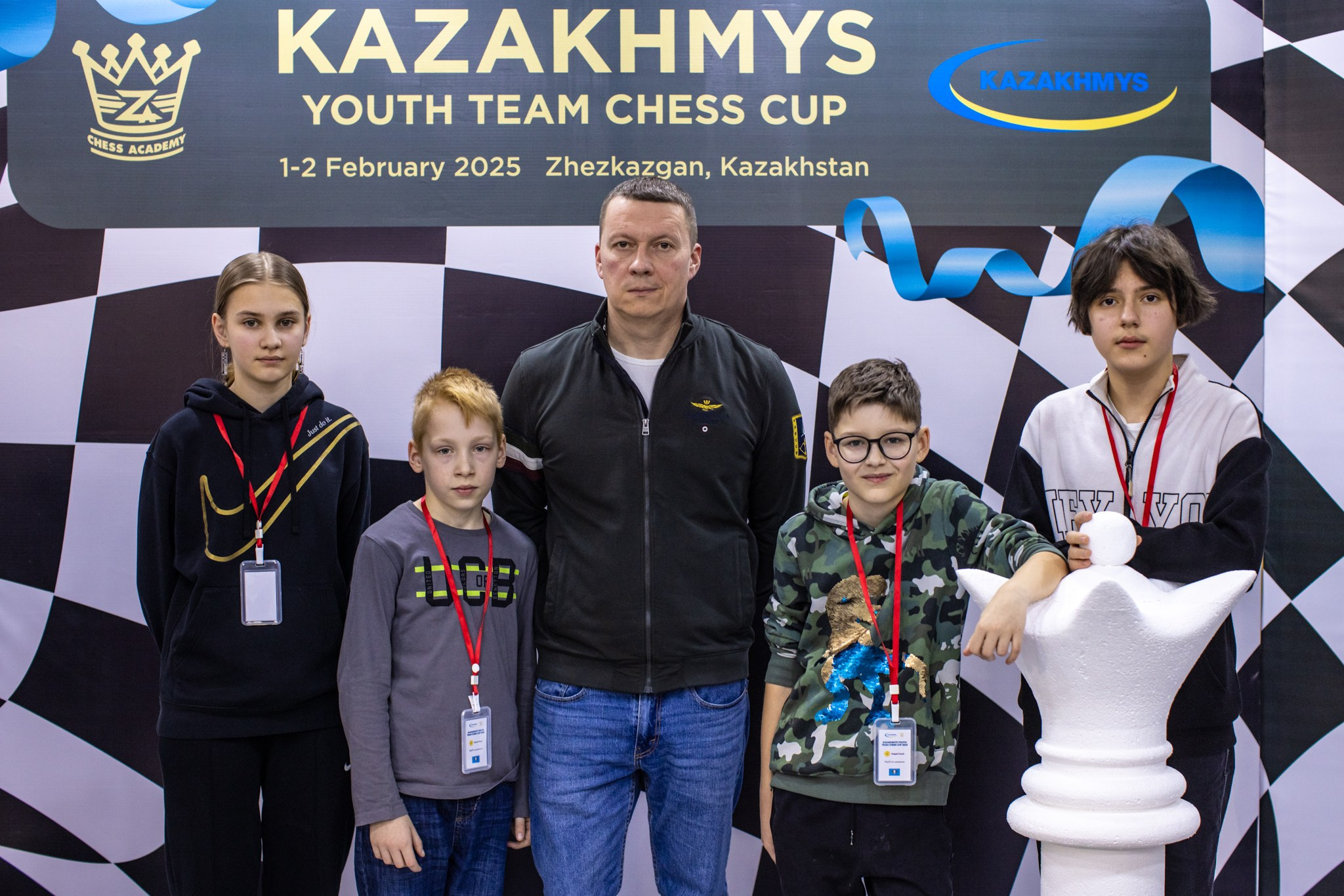 2025.02.02 KAZAKHMYS Youth Team Chess CUP 2025 — Day2_Teams. Фотограф Анна Штурман (репортажная съёмка любых событий и мероприятий) Anna Shtourman photographer