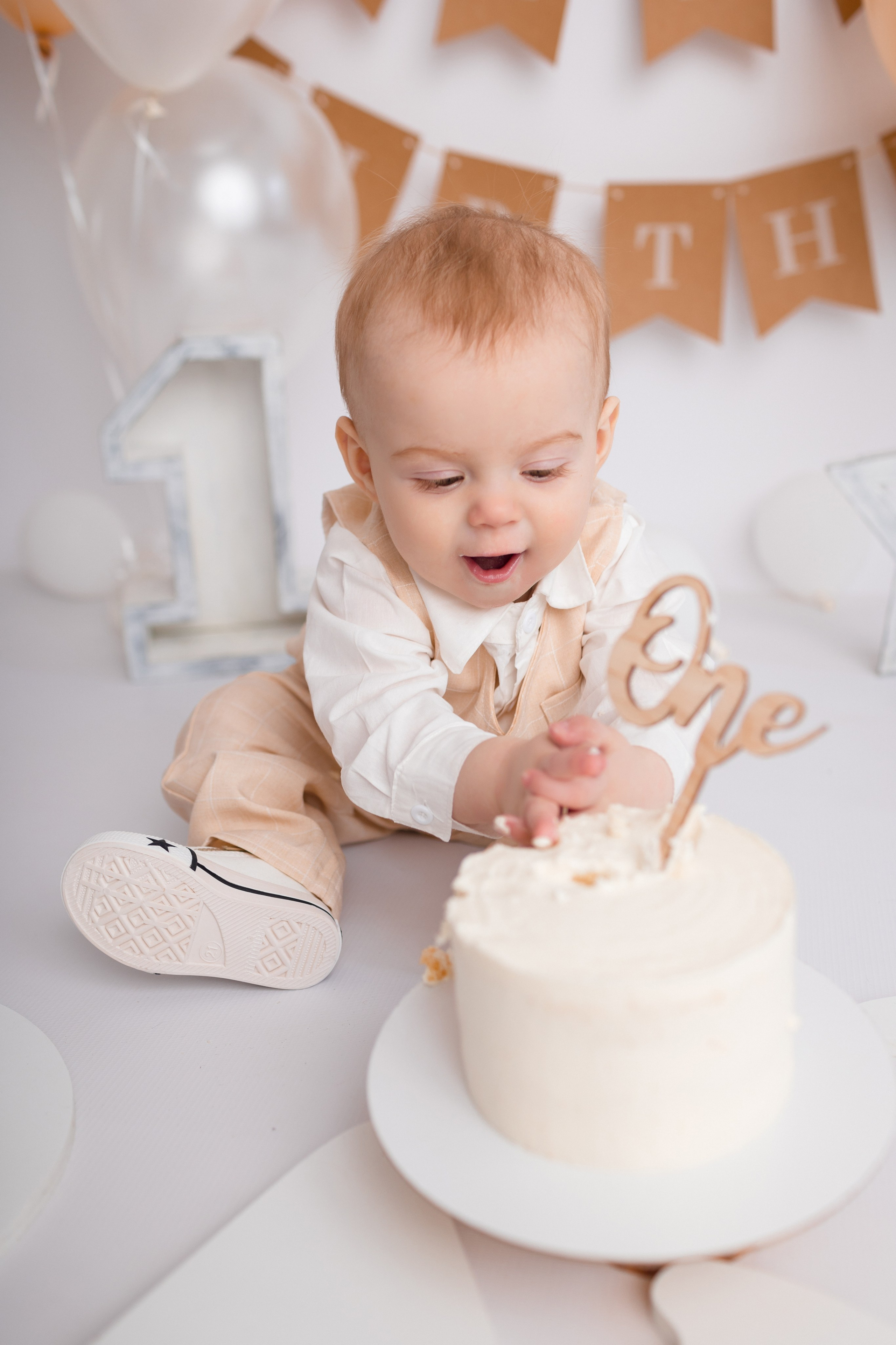 Годик стандарт. Newborn Фотограф в Твери