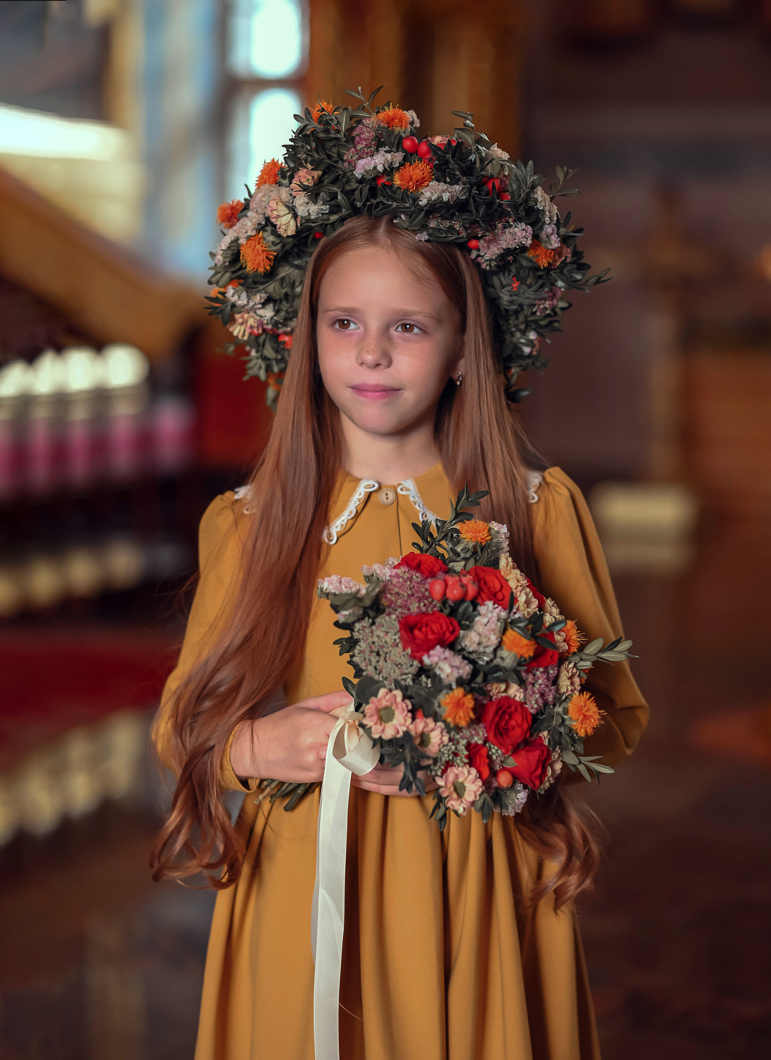 Ангелина. Фотографы крещения/венчания  Красноярск Татьяна и Вячеслав Переваловы