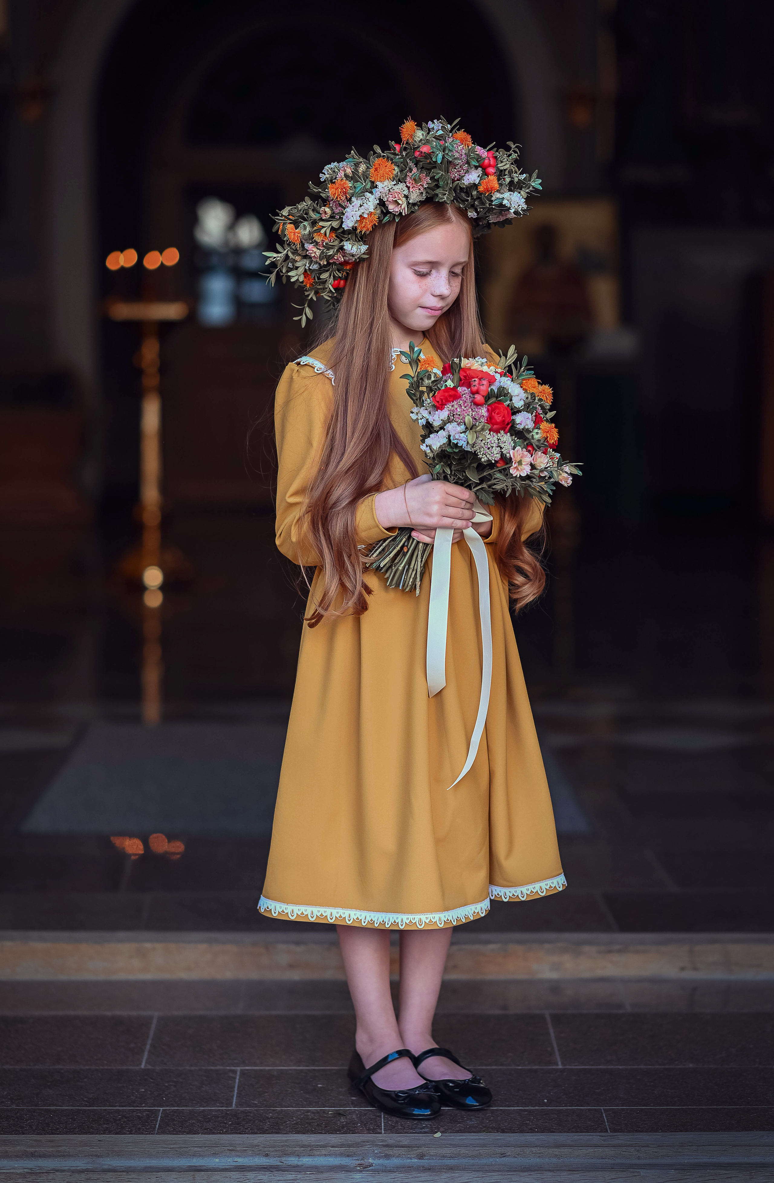 Ангелина. Фотографы крещения/венчания  Красноярск Татьяна и Вячеслав Переваловы