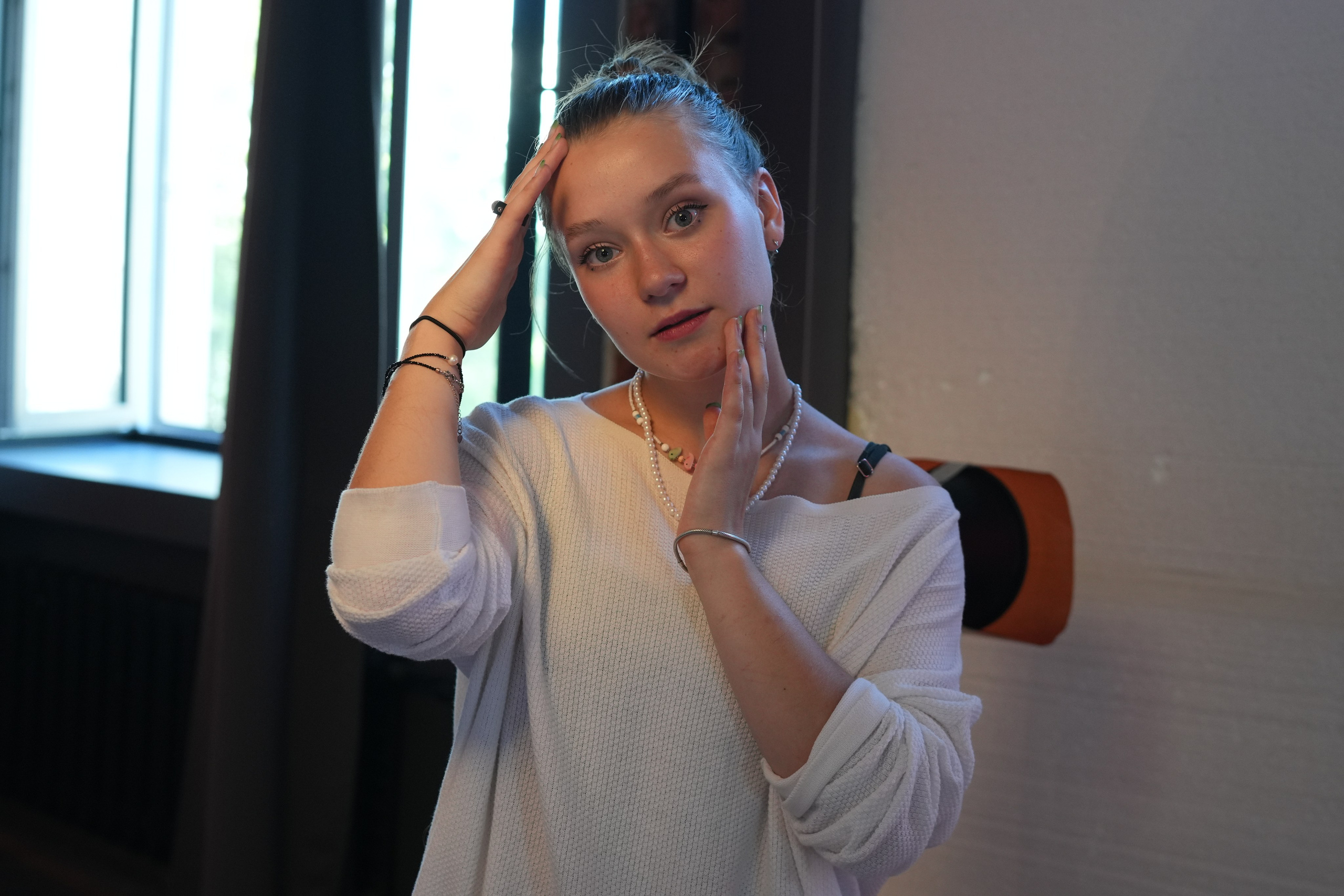 Фотосъёмка в студии. Девушка. Фотограф Евгений Колотилин в Самаре