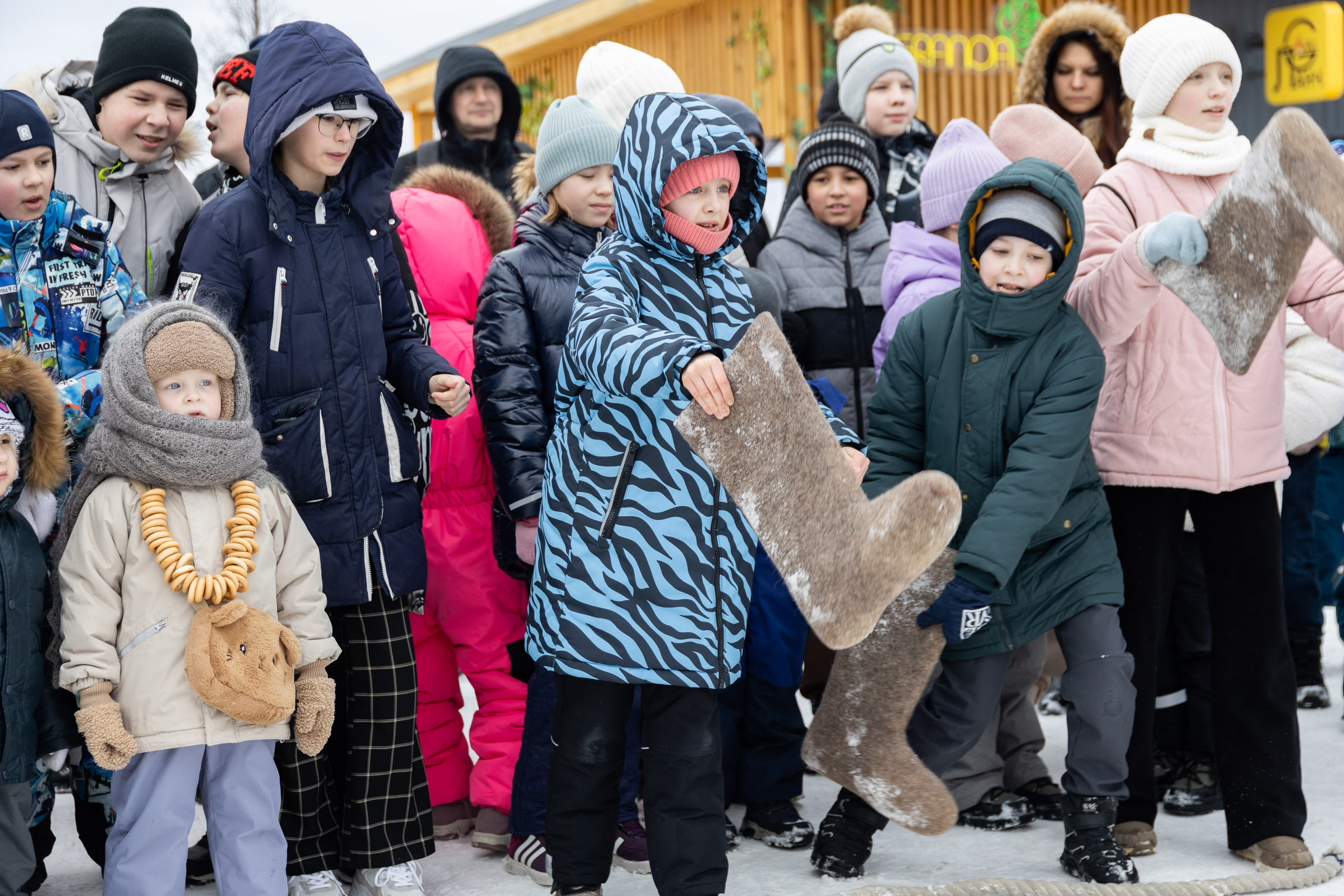 Масленица у застройщика «Эталон». Фотограф Родион Нарудинов