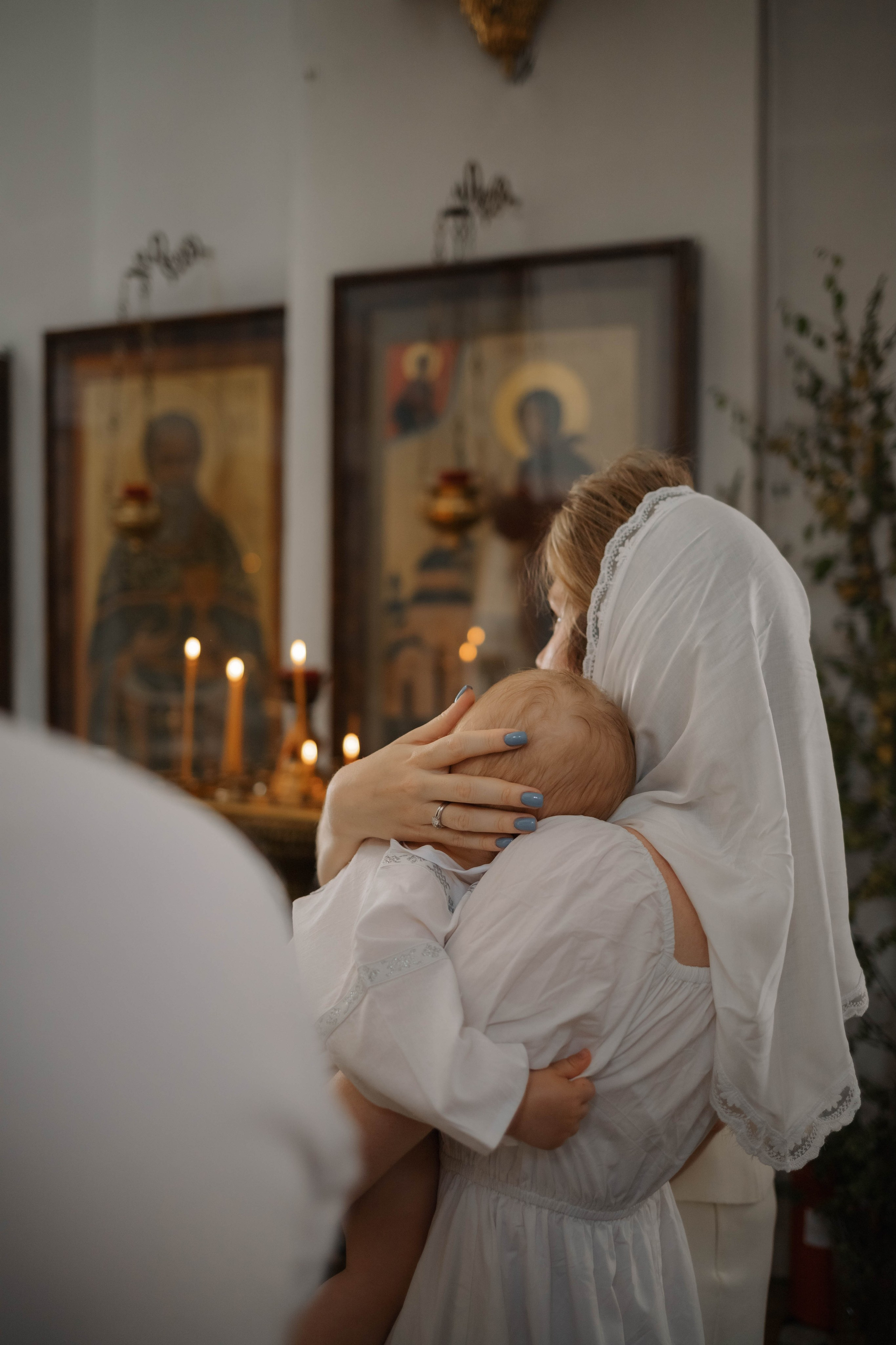 Крещение Миши. Семейный и детский фотограф в Москве Александра Нараевская