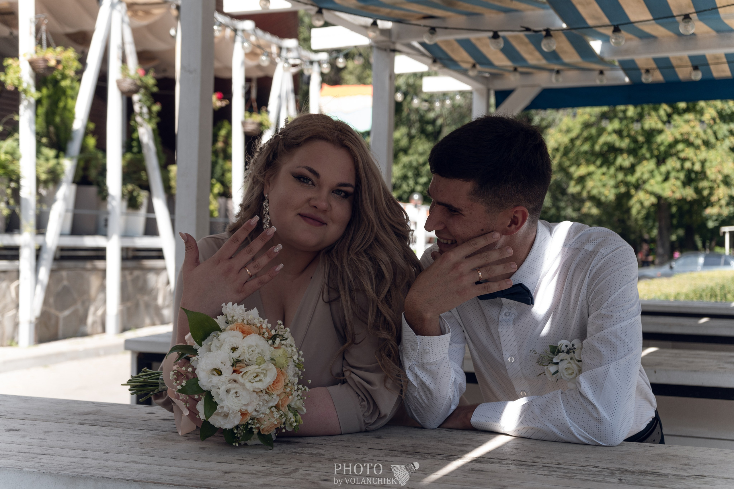 Свадебная фотосессия. Photo by Volanchiek