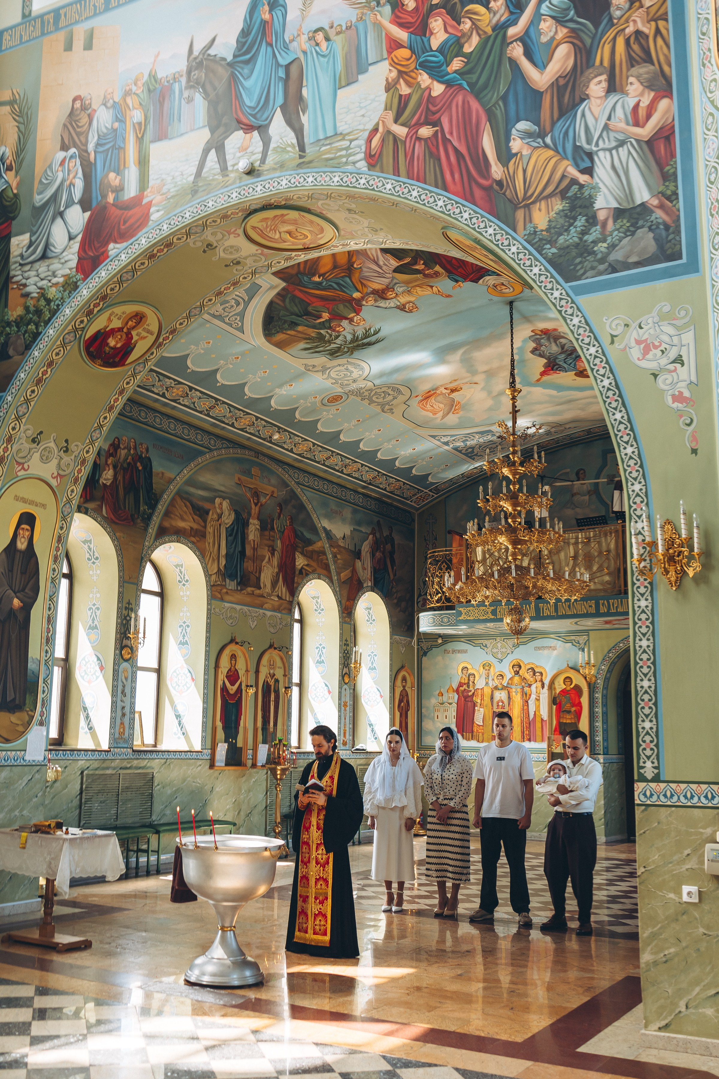 Крещение Тимофея. Семейный фотограф в Волгодонске Краченцева Анна