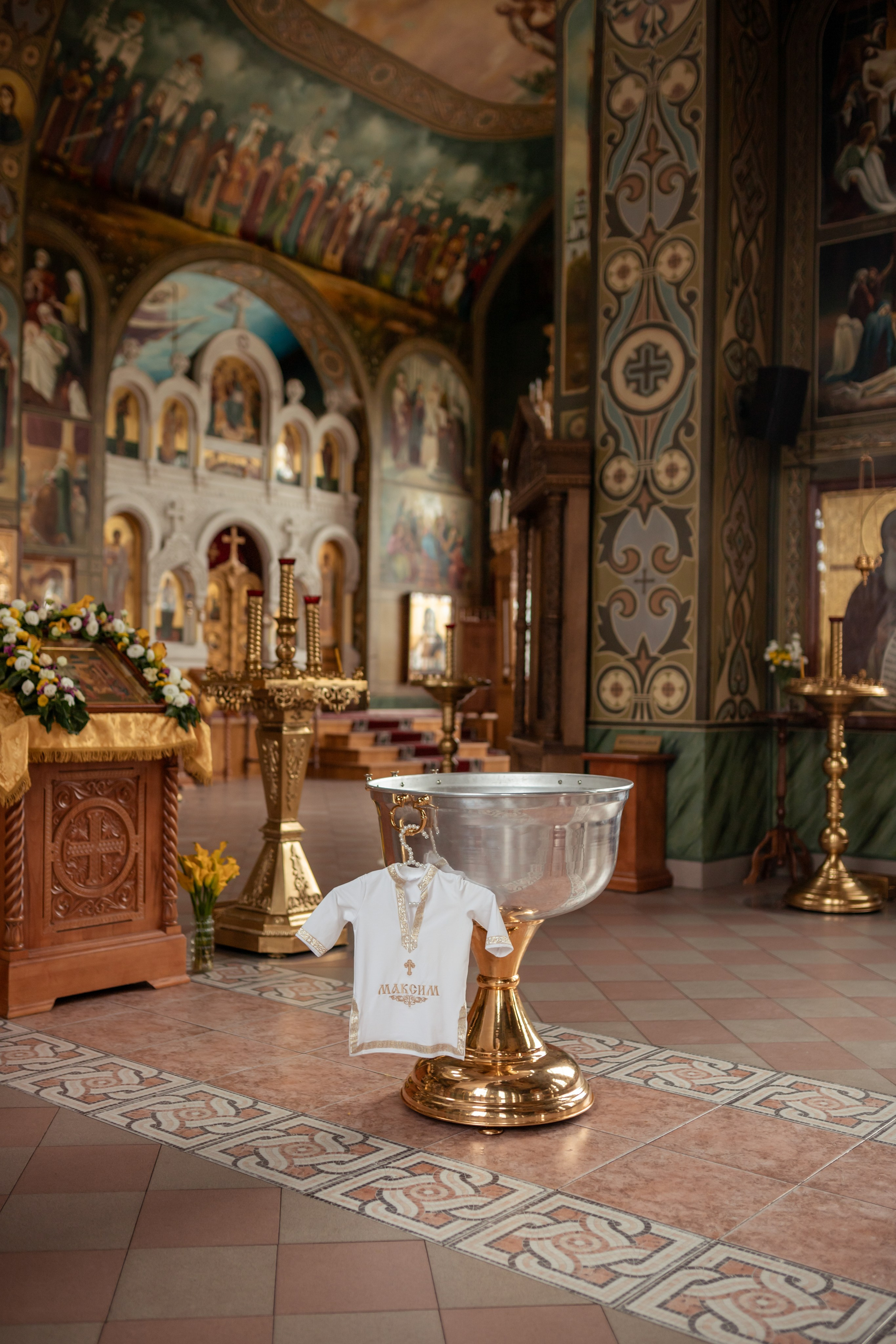 Крещение в Храме Преполовения Пятидесятницы в городе  Ростов-на-Дону. Олеся Семейская свадебный и семейный фотограф в Ростове-на-Дону