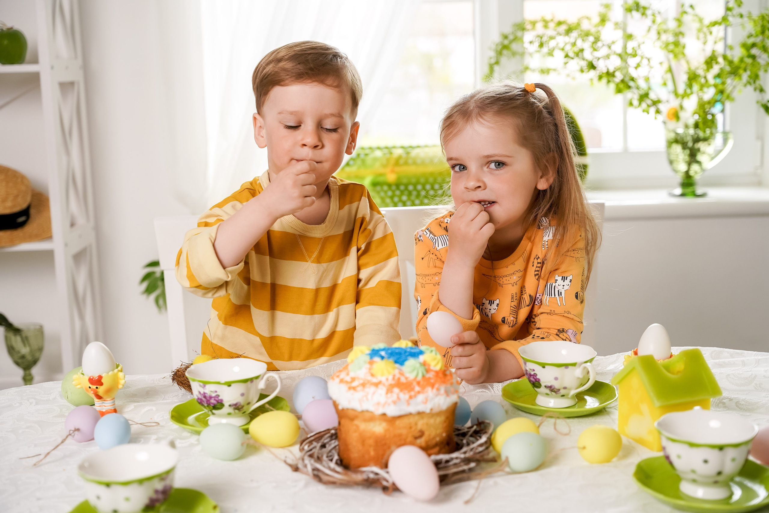 ПРОЕКТ «ПАСХАЛЬНЫЙ» С УТЯТАМИ. Фотограф в Ялте Инна Найден. Детский и семейный фотограф