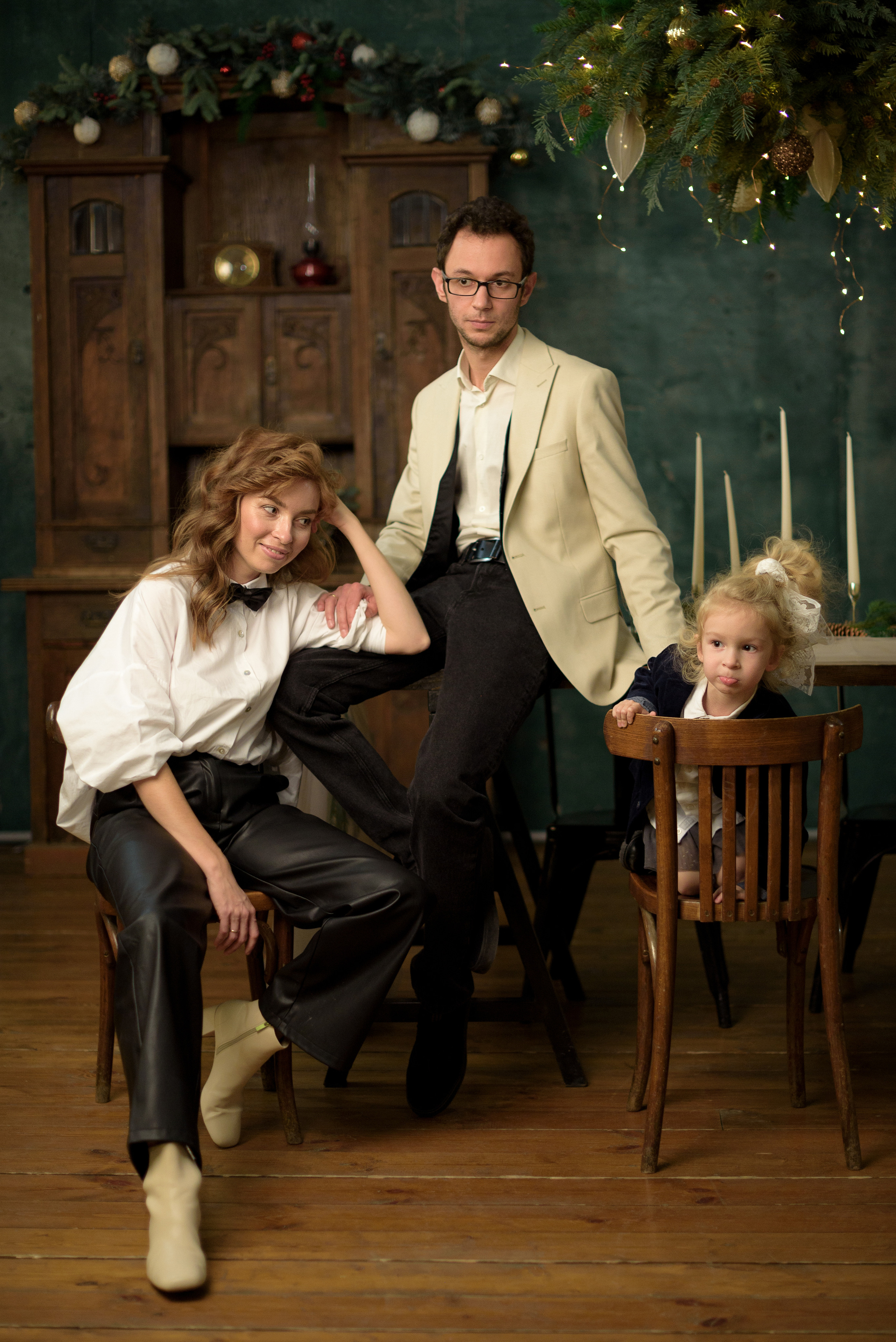 Семейный портрет в студии Пипл. Фотограф во Владимире Ирина Курицына