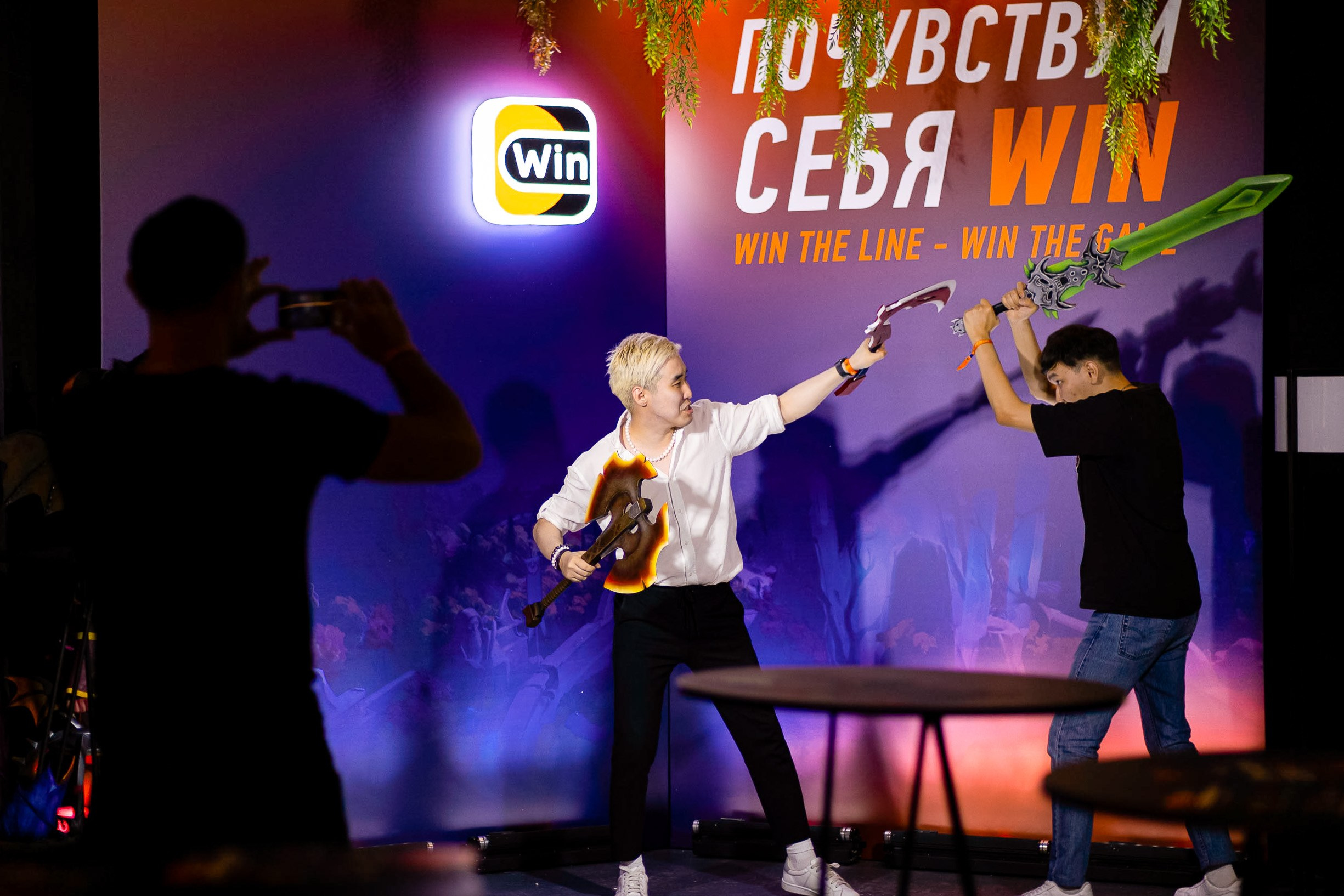 Win Line.Турнир по Dota2 и трансляция чемпионата International. Репортажный фотограф Денис Тихомиров. Москва